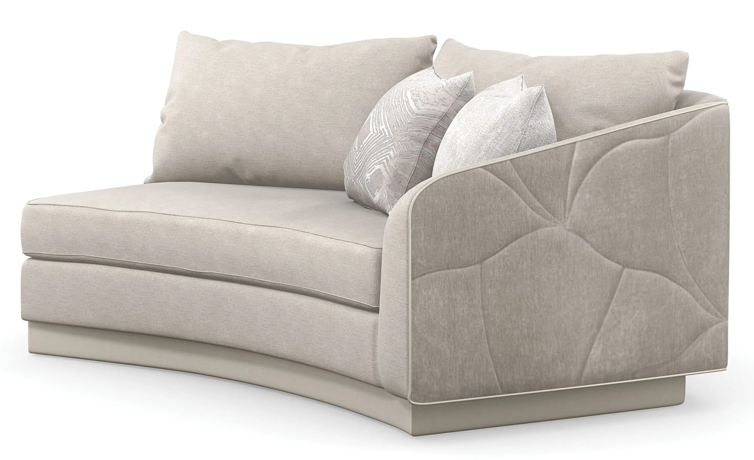 Caracole Fanciful Loveseat Sectional - Image 15