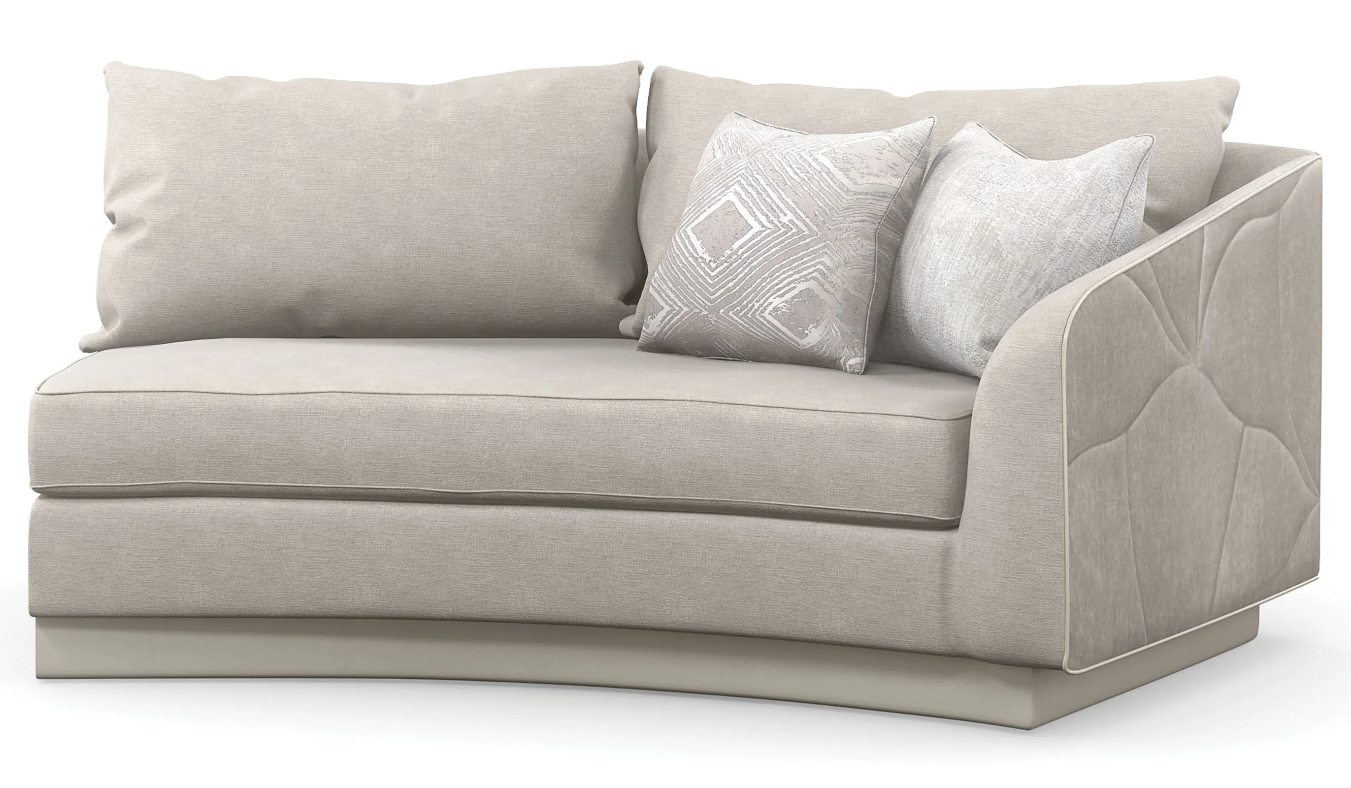 Caracole Fanciful Loveseat Sectional - Image 16