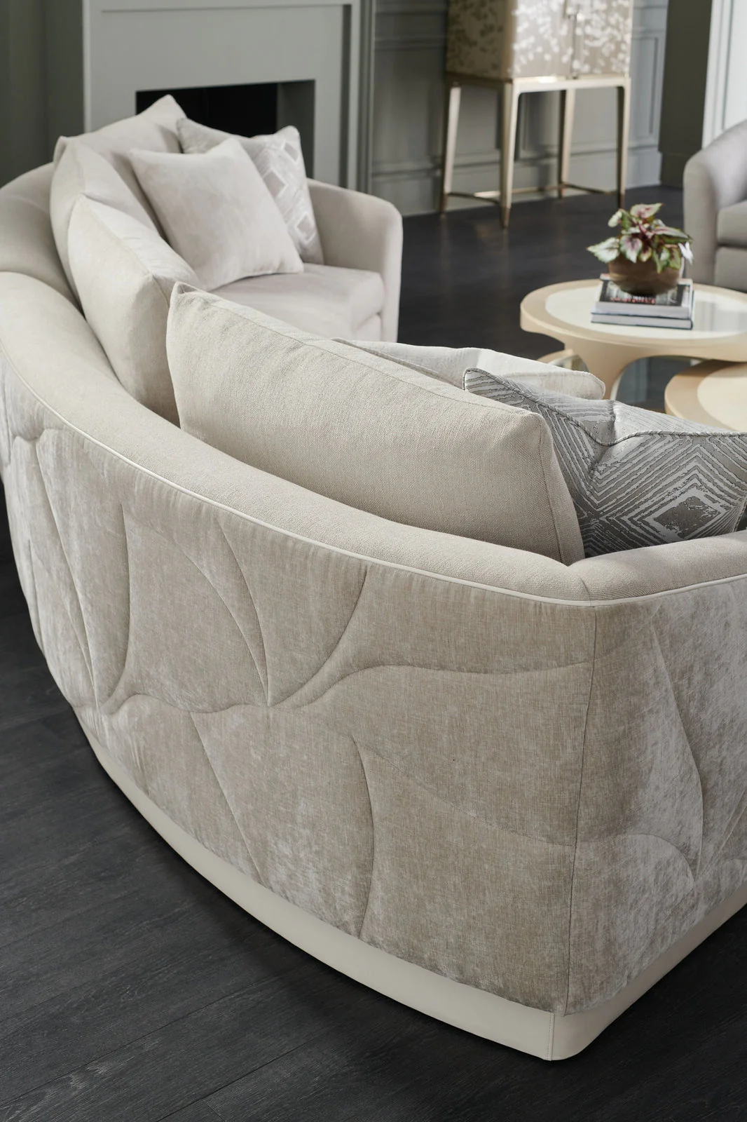 Caracole Fanciful Loveseat Sectional - Image 5