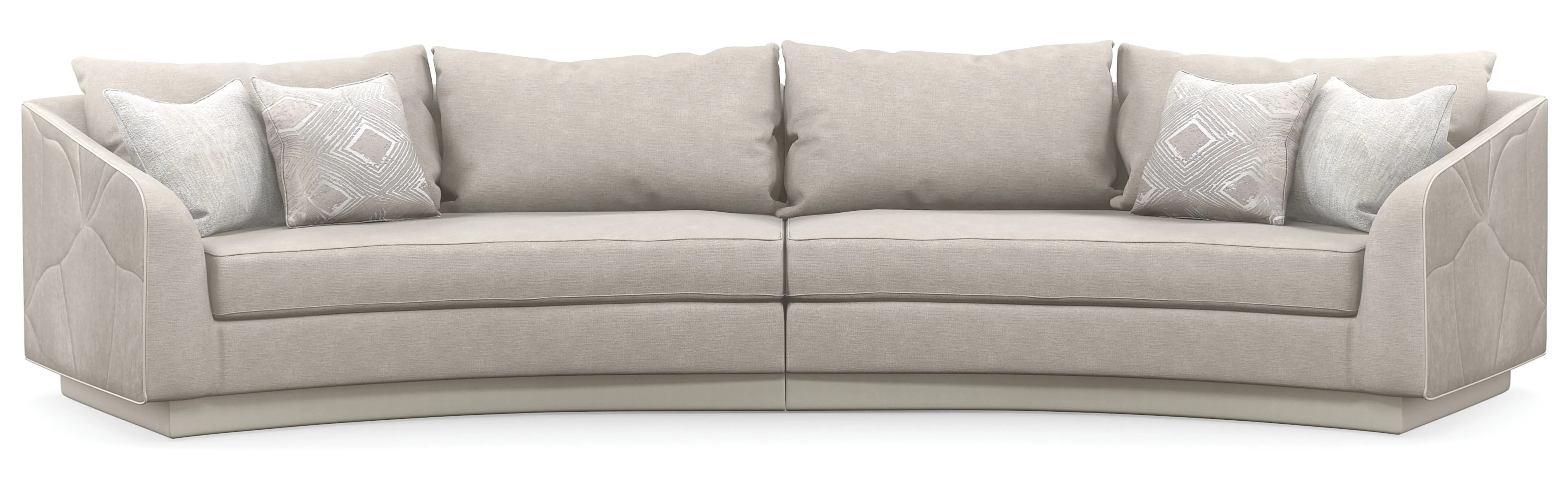 Caracole Fanciful Loveseat Sectional - Image 6
