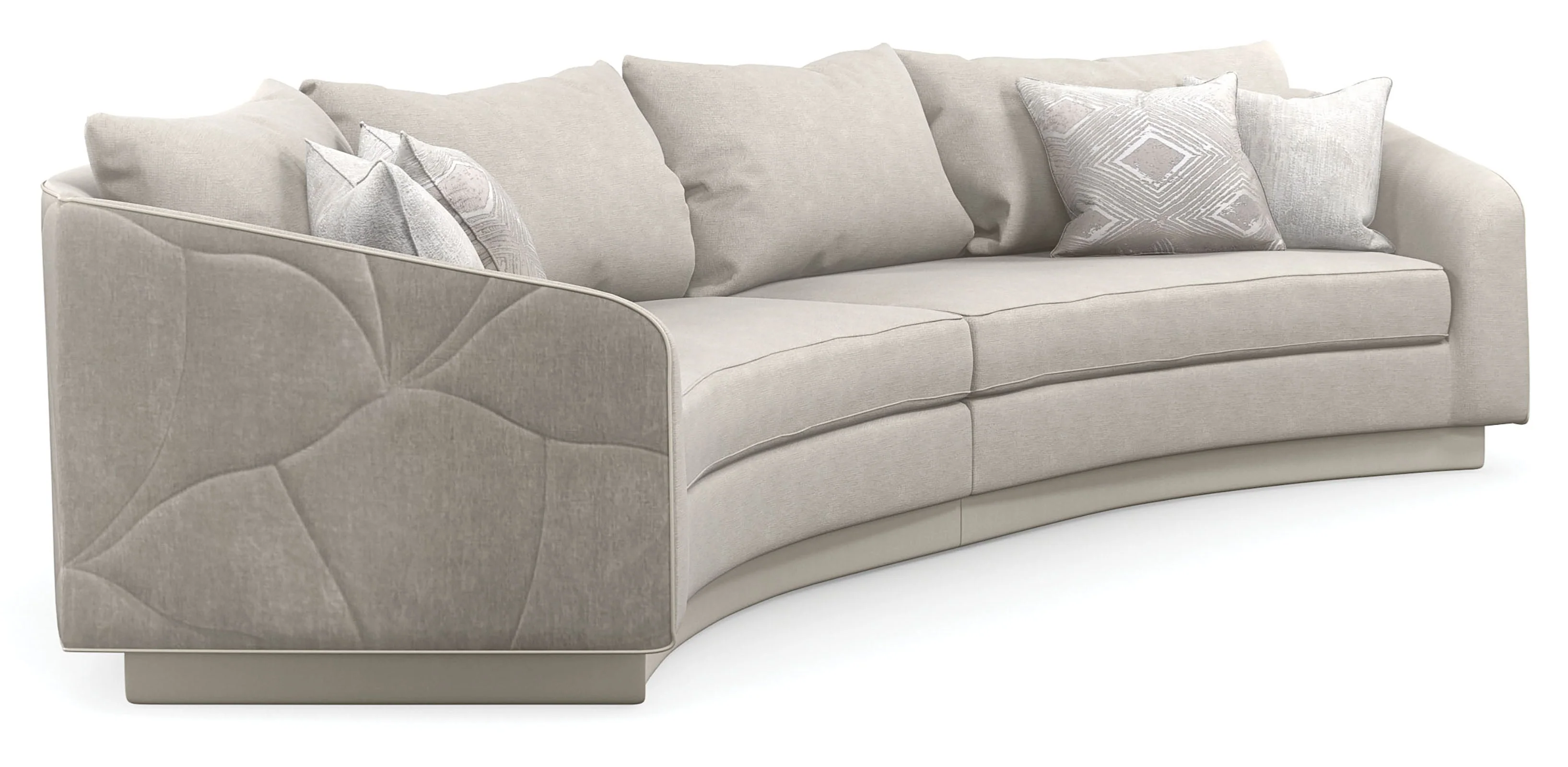 Caracole Fanciful Loveseat Sectional - Image 7
