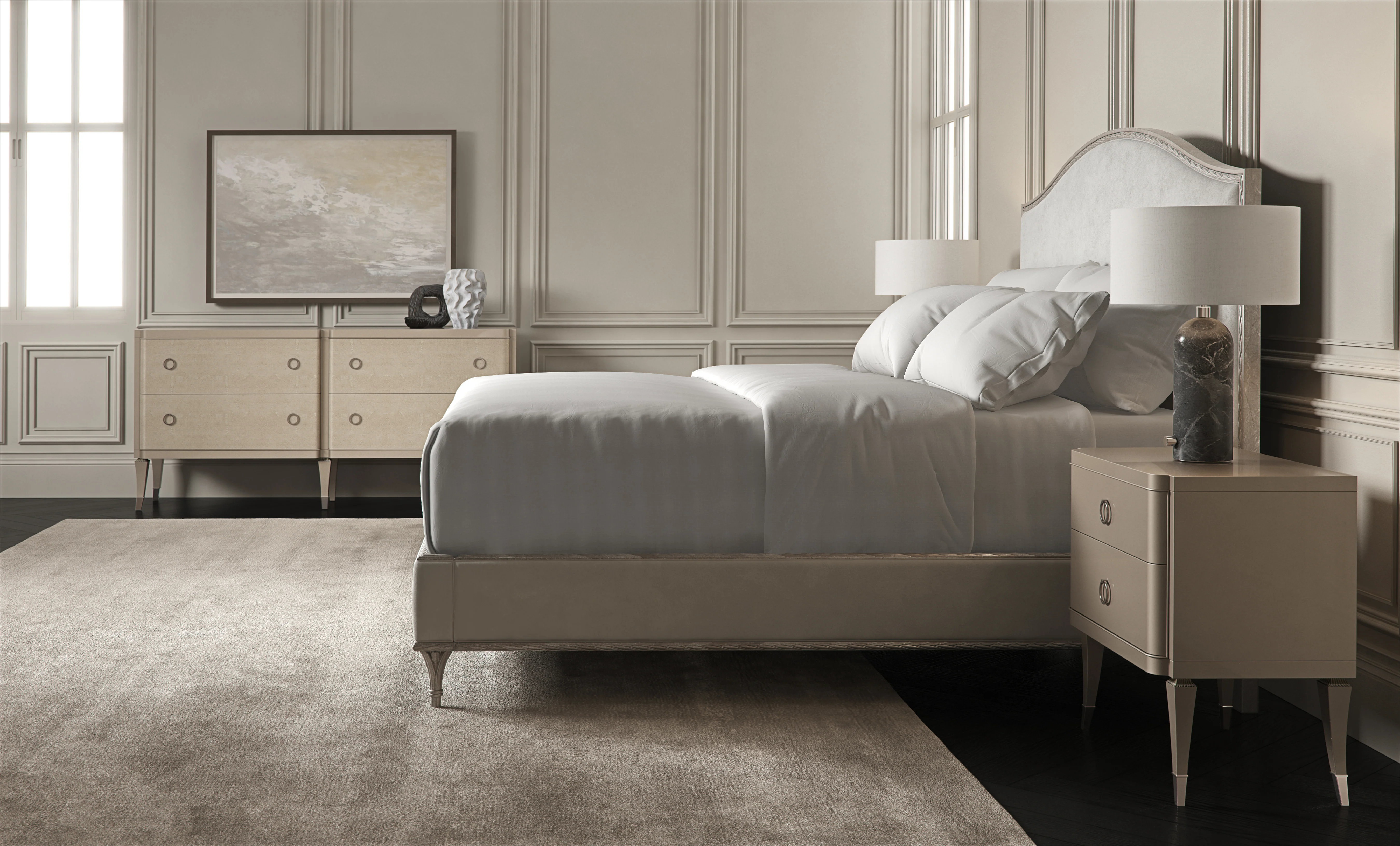 Caracole Fontainebleau Platform Bed - Image 2
