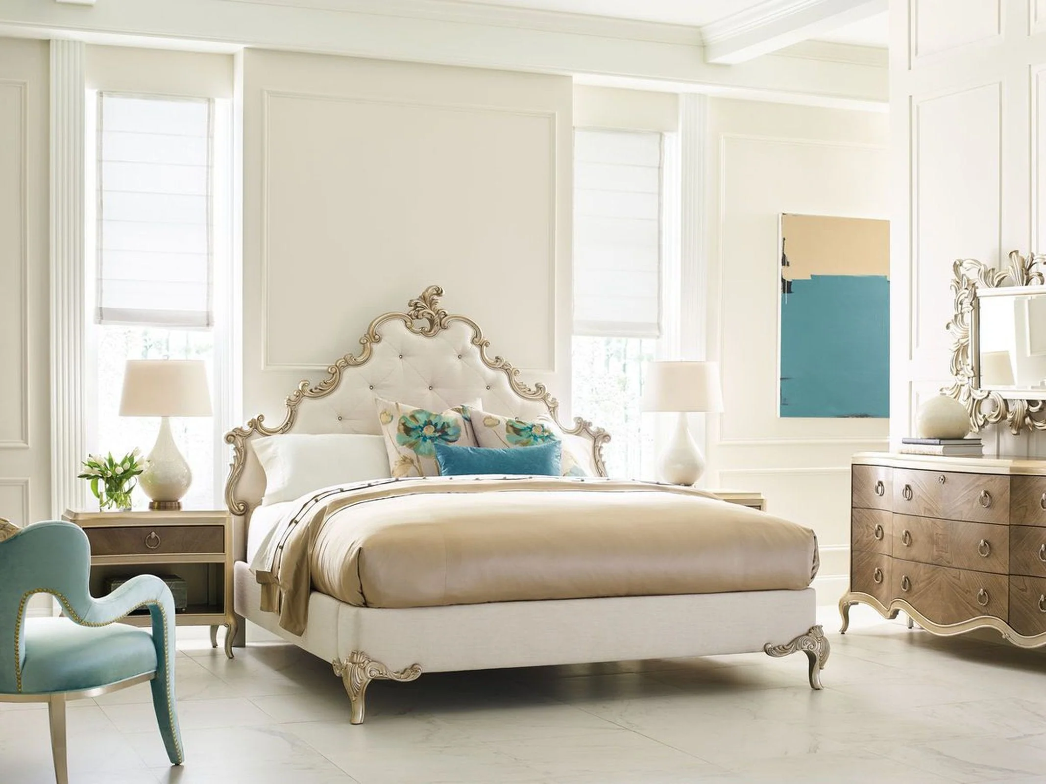 Caracole Compositions Fontainebleau Triple Dresser Clearance - Image 5