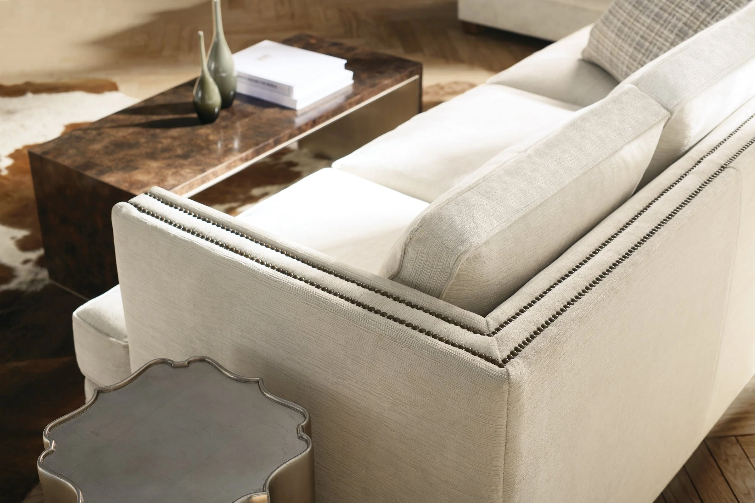 Caracole Gold Is Up Side Table INV - Image 5