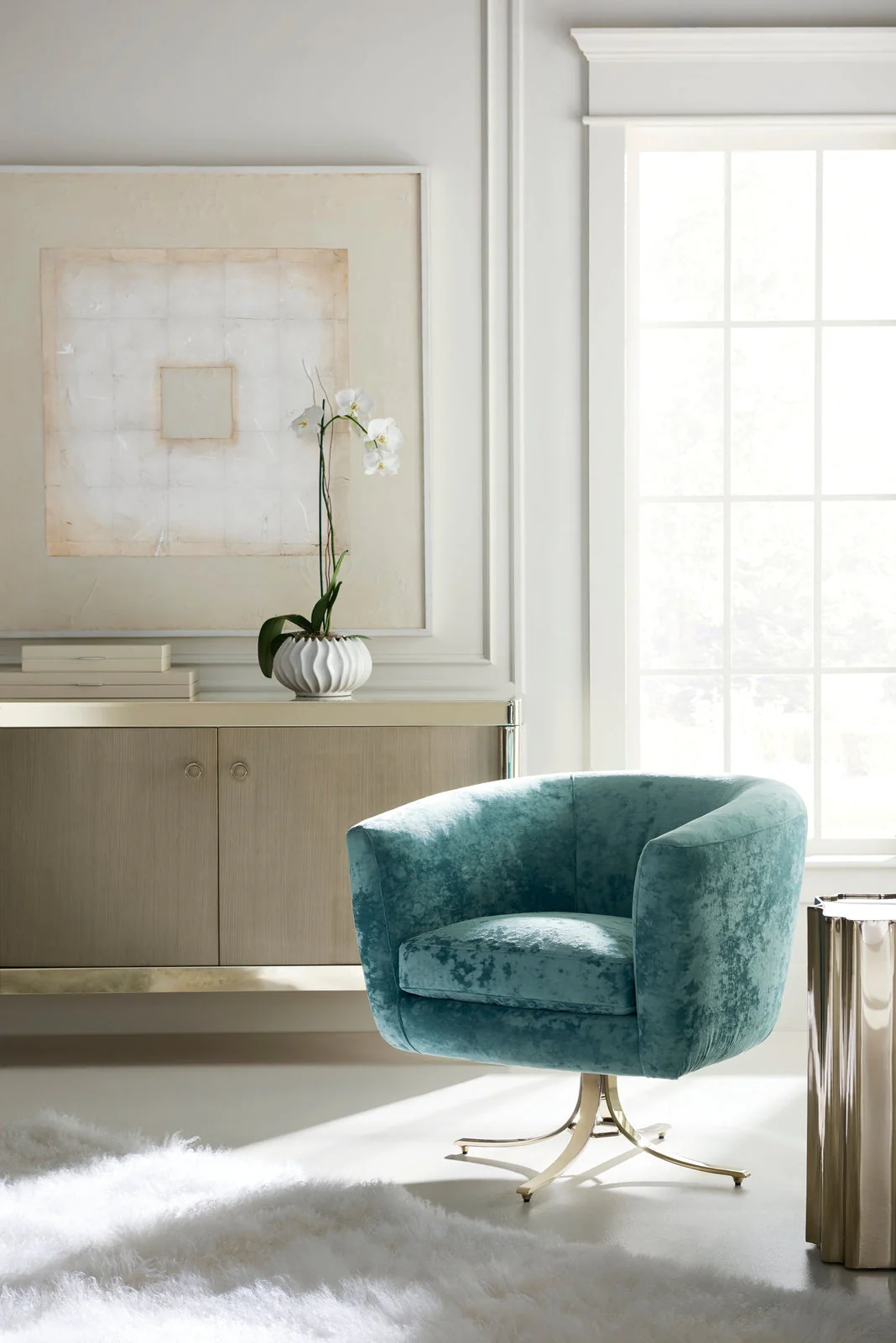 Caracole Good As Gold Side Table - Image 4