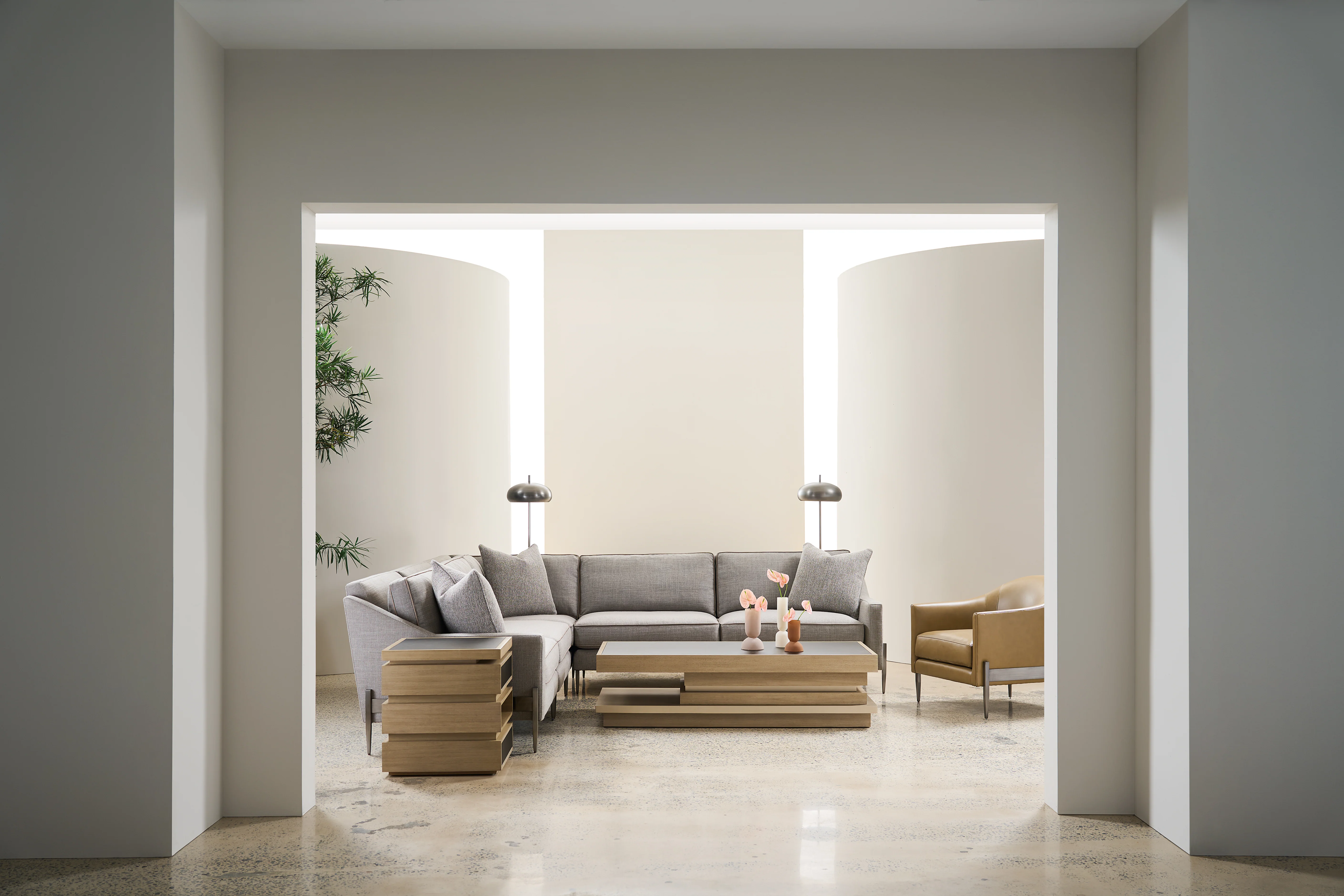Caracole Modern Artisan Remix Sectional - Image 6