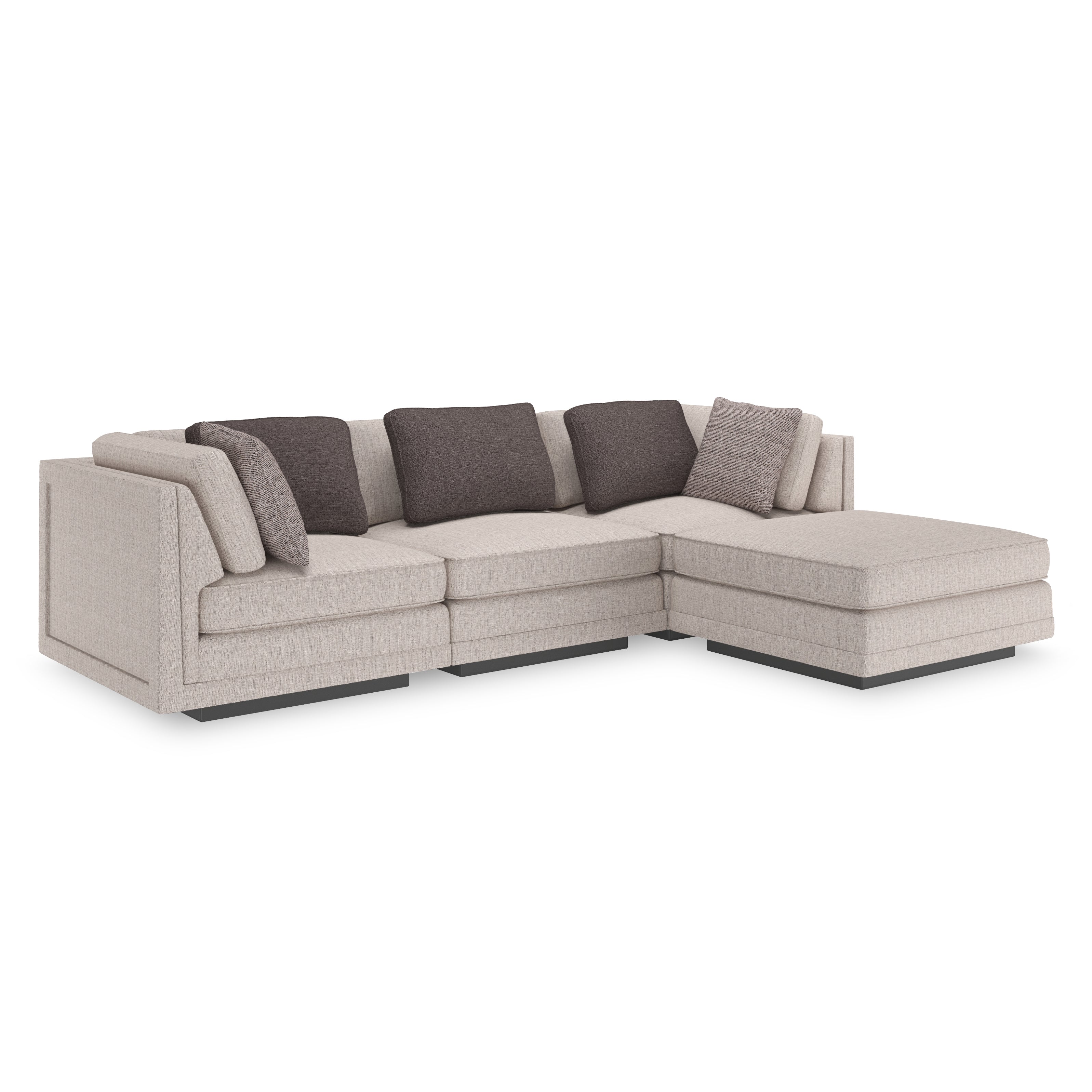 Caracole Modern Fusion Ottoman - Image 4