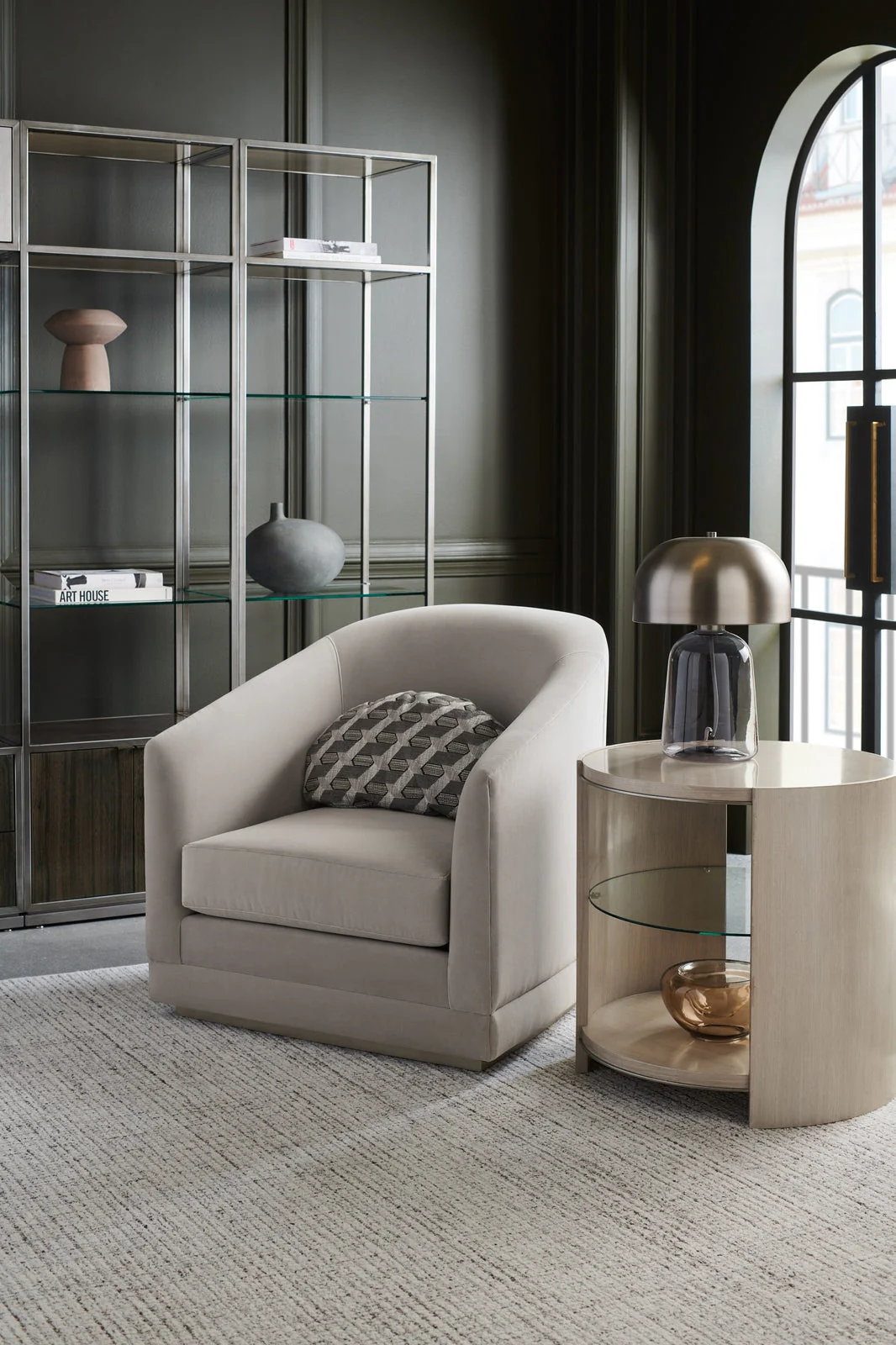Caracole Modern La Moda Da Vita Round End Table - Image 2