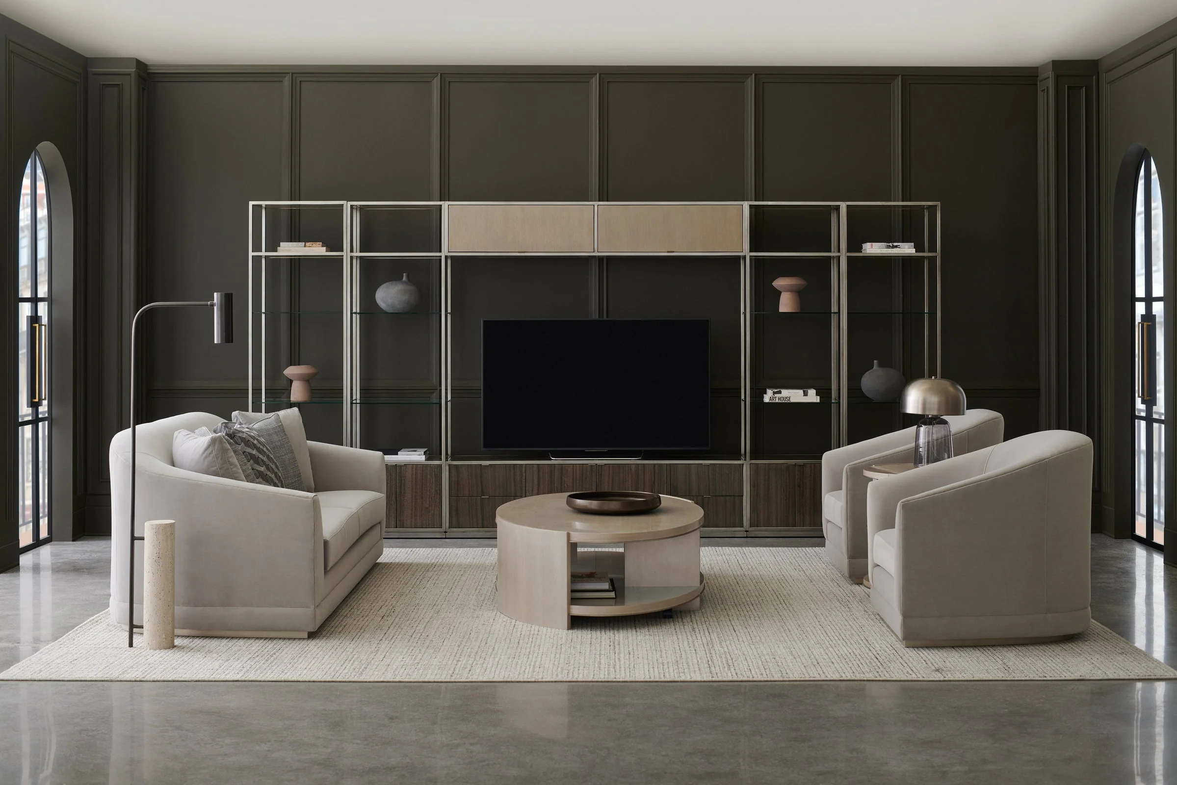 Caracole Modern La Moda Da Vita Round End Table - Image 6