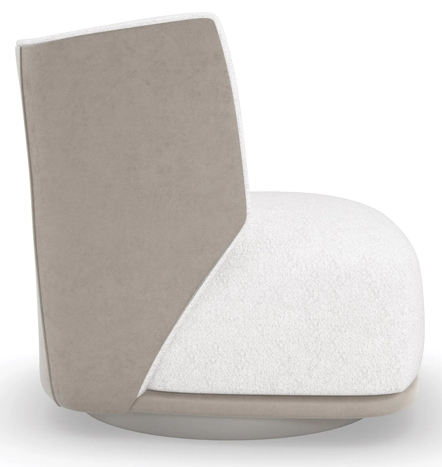 Caracole Modern La Moda Seville Swivel Chair - Image 6