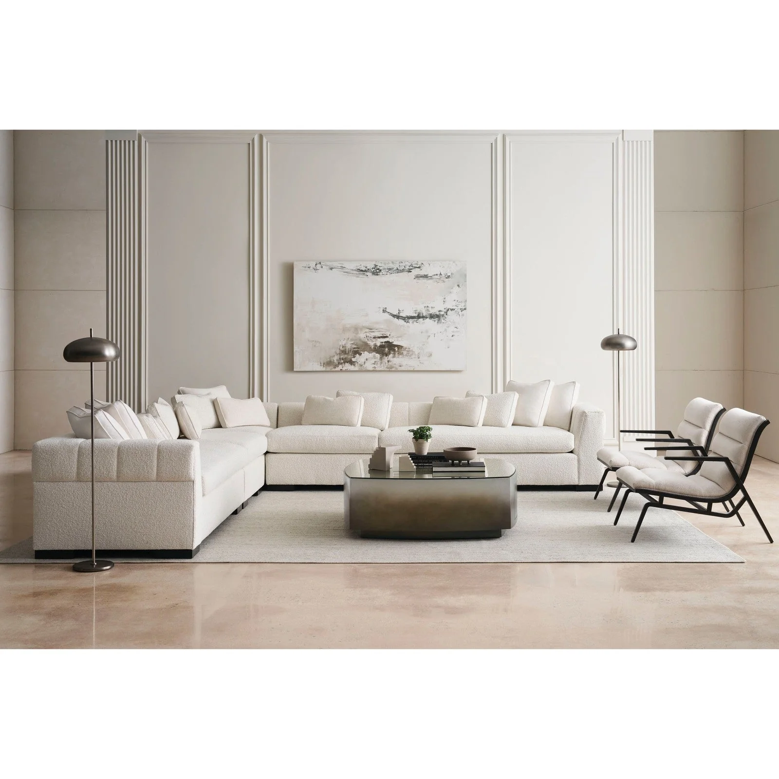 Caracole Modern Metro Edge 5 PC Sectional - Image 2