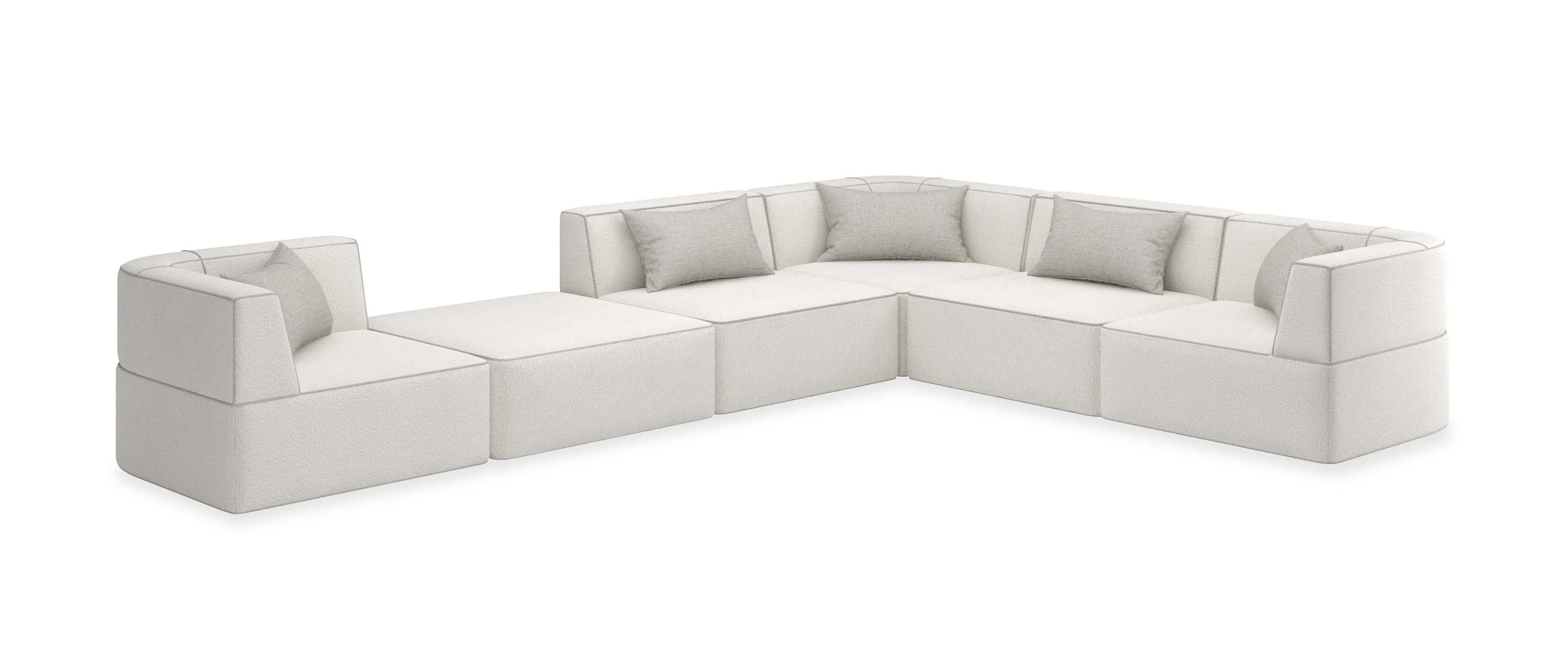 Caracole Modern Resort Marbella Ottoman - Image 6