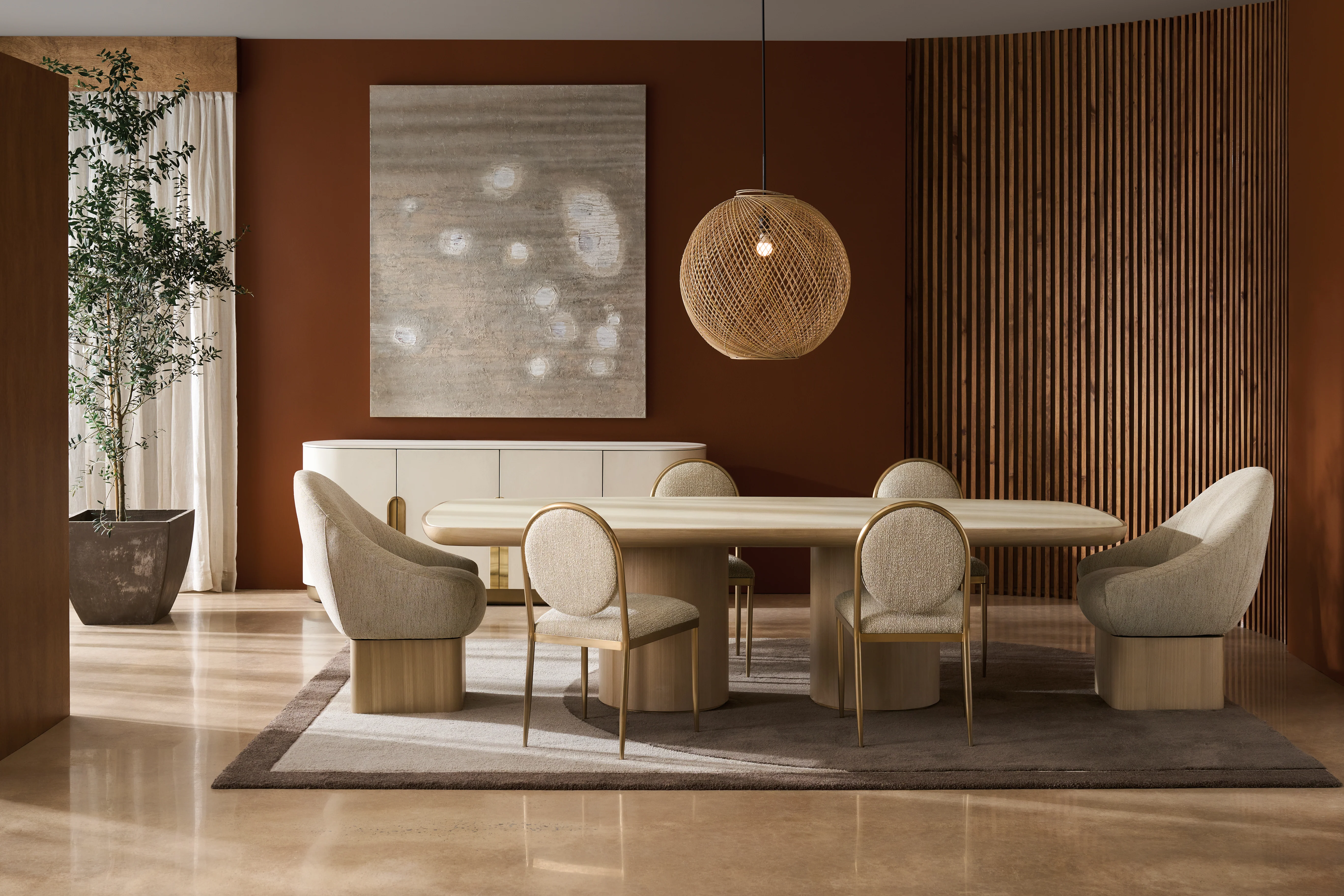 Caracole Modern Resort Santorini Dining Table - Image 4