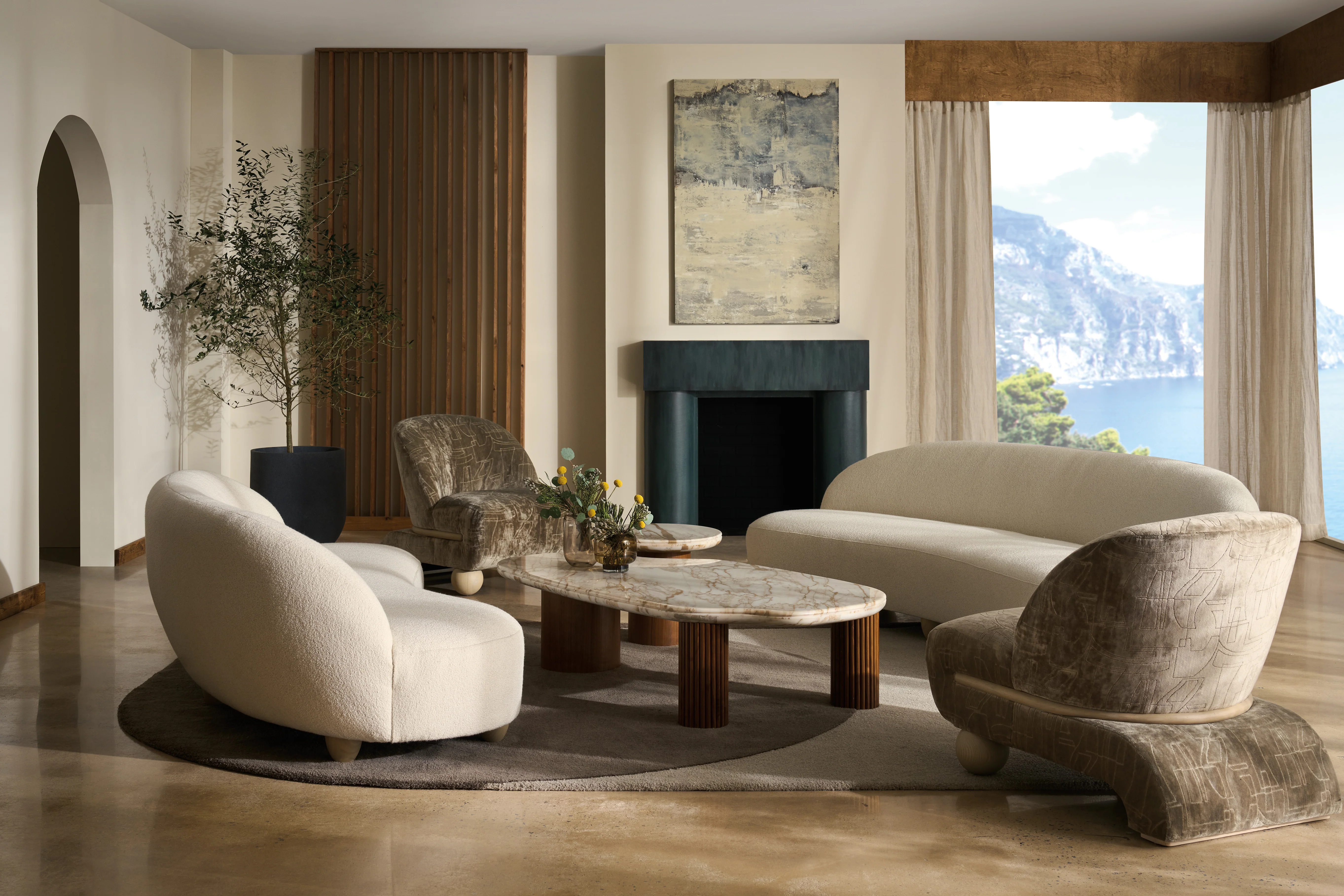Caracole Modern Resort Seychelles Accent Table - Image 3