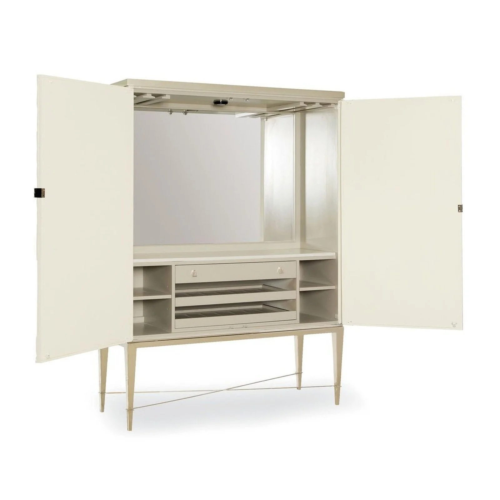 Caracole Palms Up! Bar Cabinet INV - Image 4