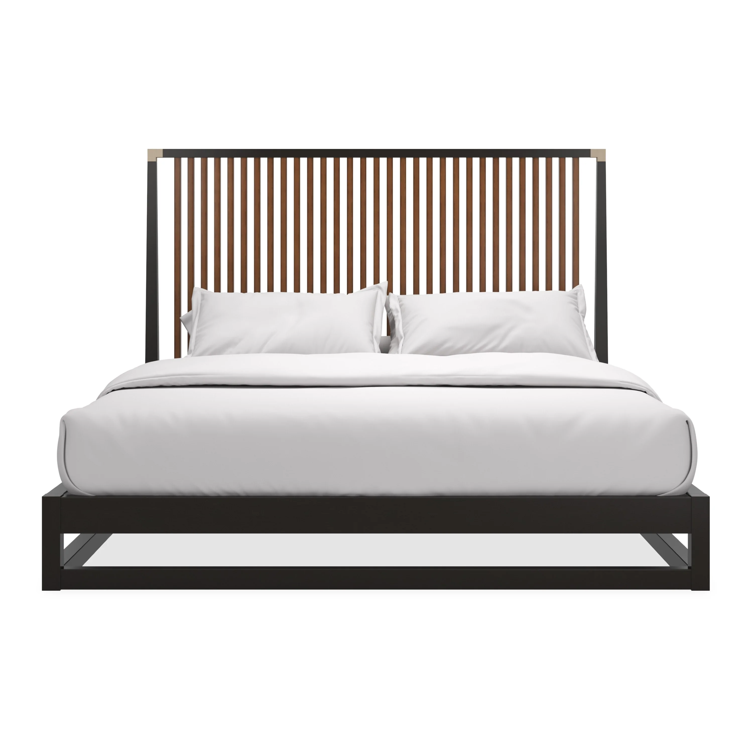 Caracole Pinstripe Slatted Bed - Image 3