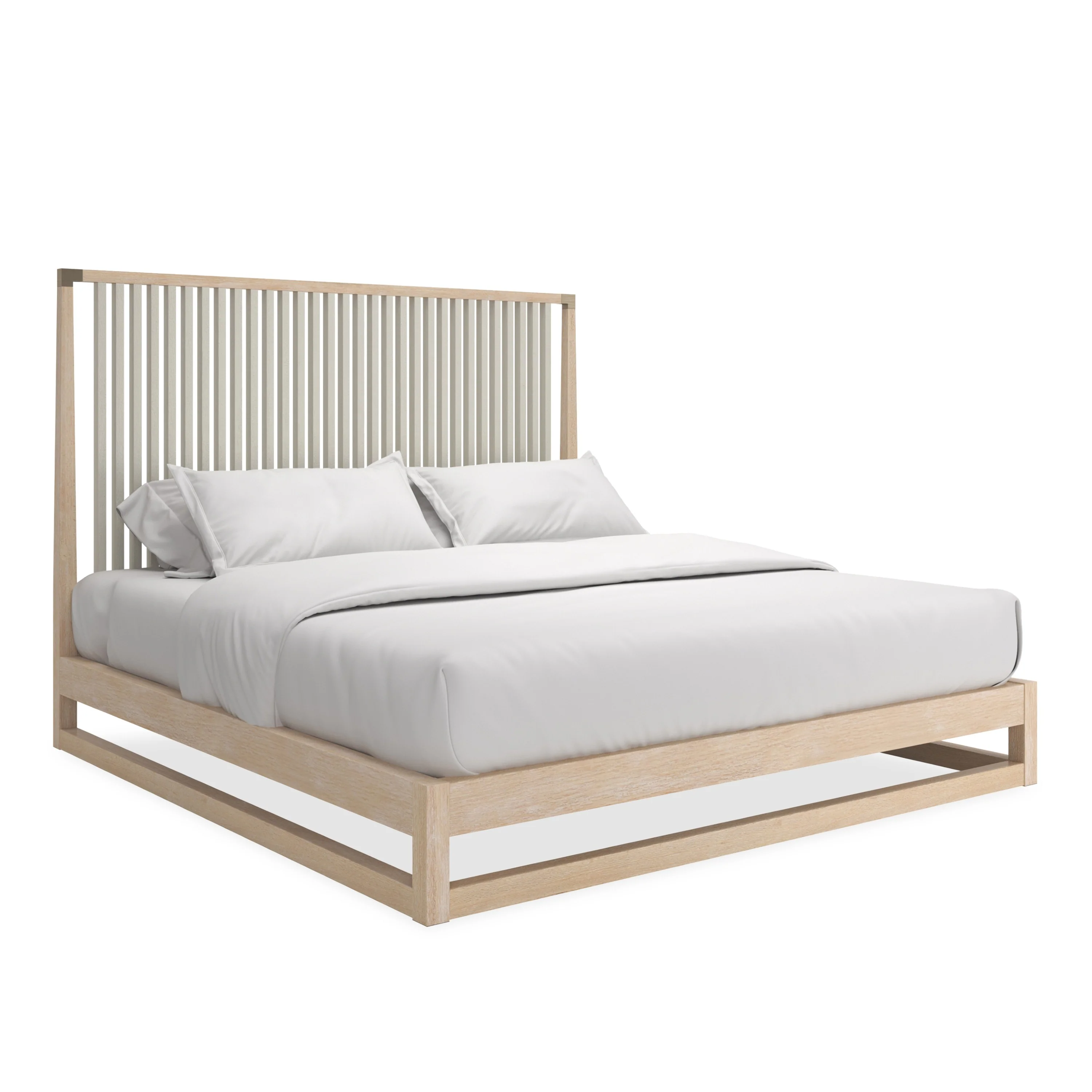 Caracole Pinstripe Slatted Bed - Image 5