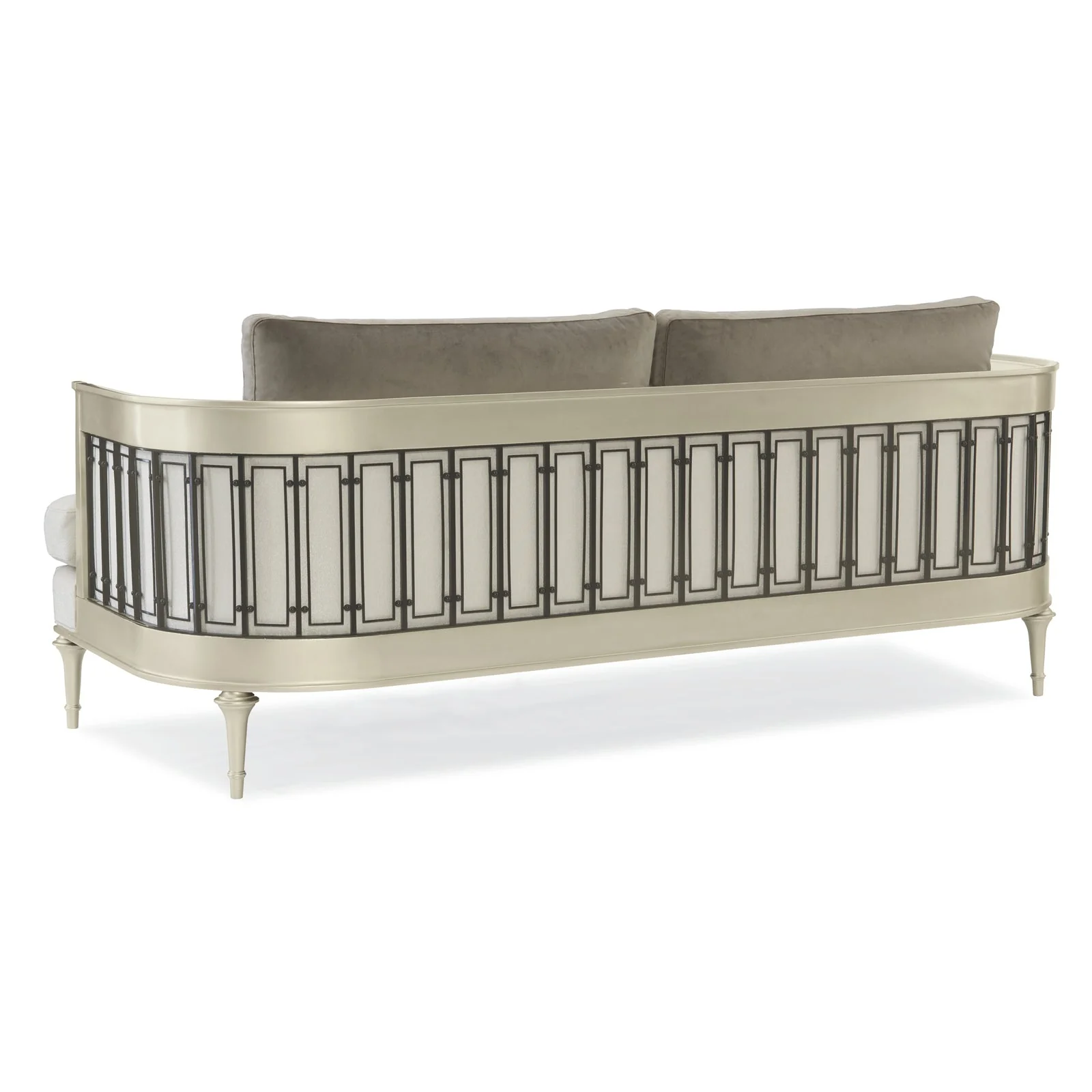 Caracole Upholstery Quit Your Metal-ing Sofa Clearance - Image 7