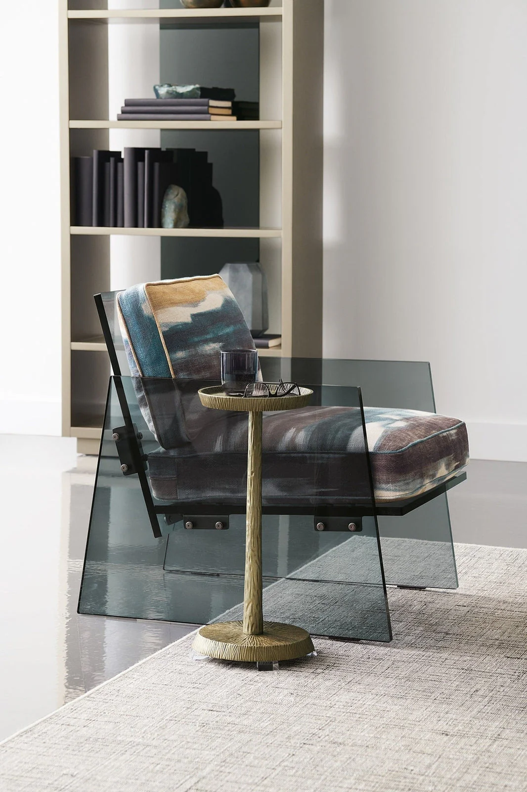 Caracole Remix Metal Spot End Table Clearance - Image 5
