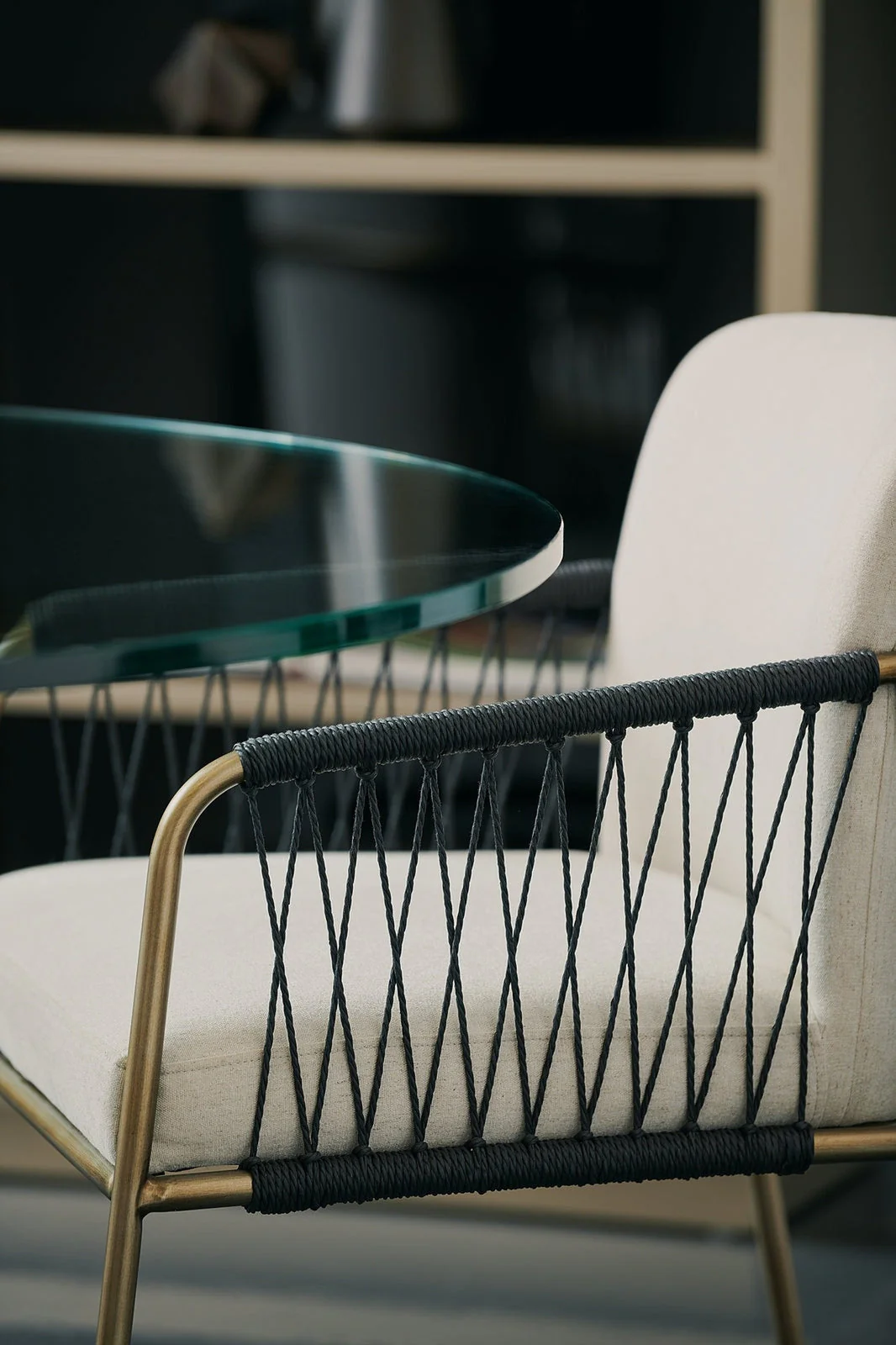 Caracole Remix Woven Dining Chair INV - Image 6