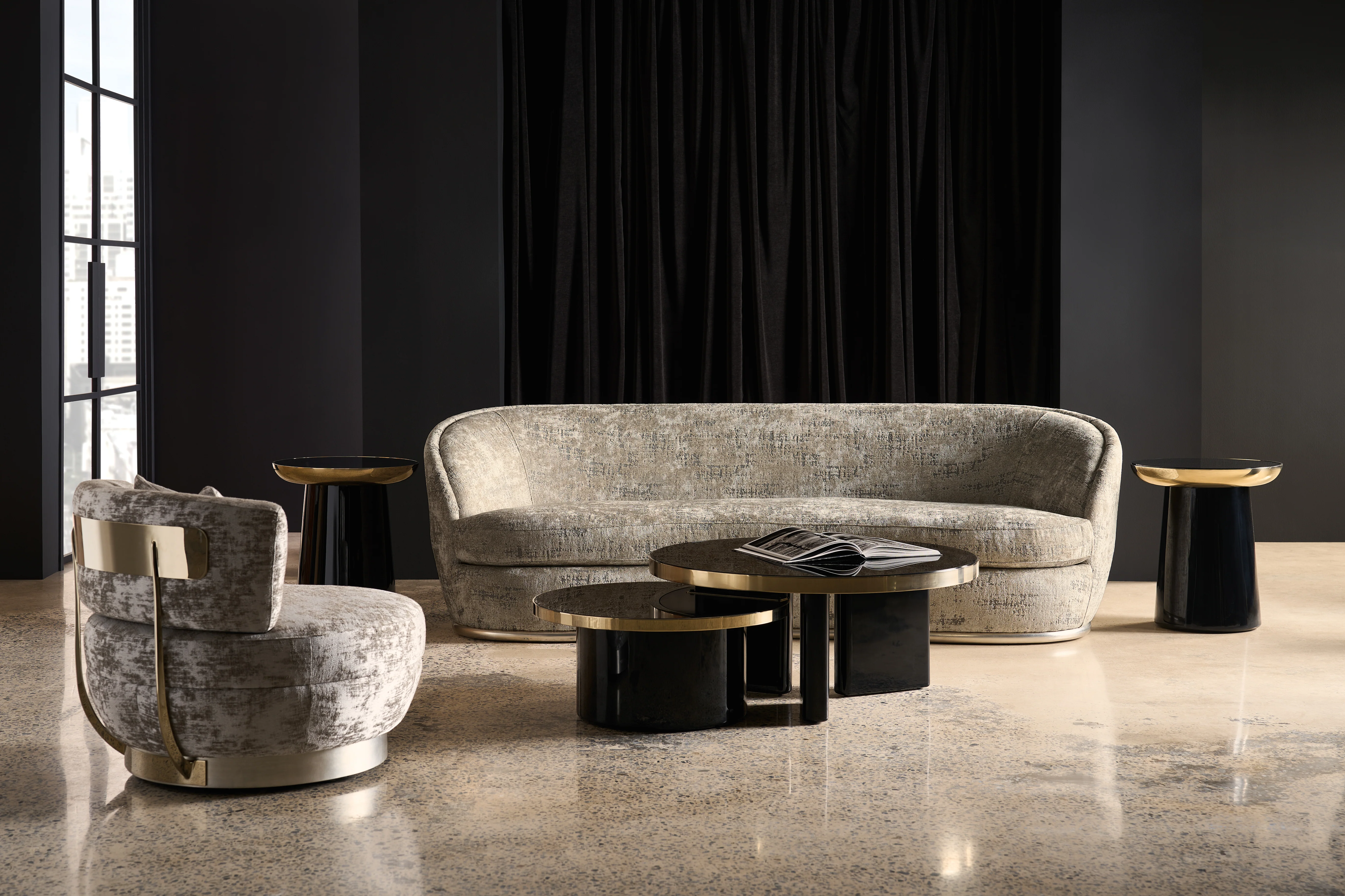 Caracole Signature Debut Nebula Sofa INV - Image 9
