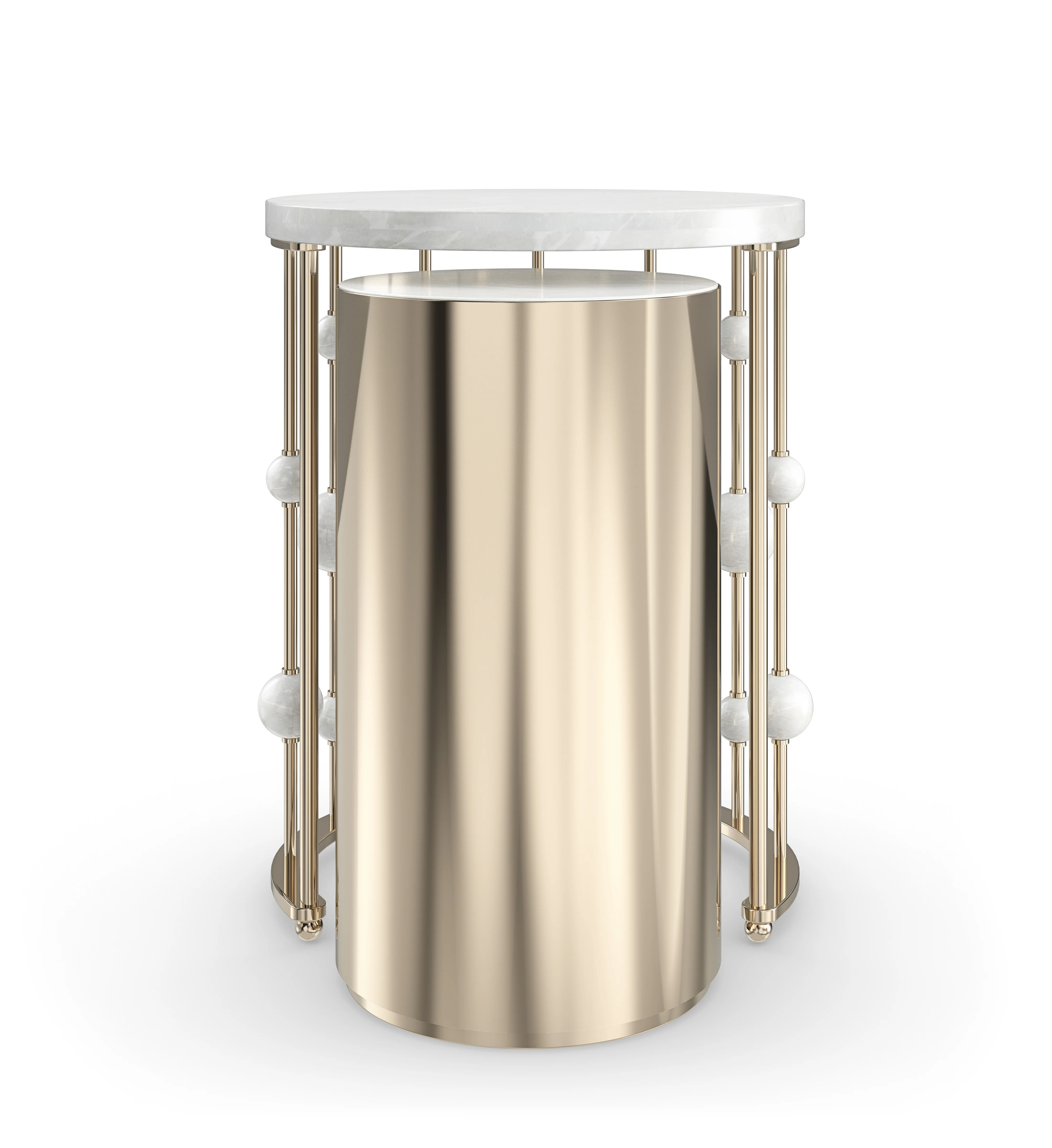 Caracole Signature Debut Orbit Nesting Accent Table INV - Image 2