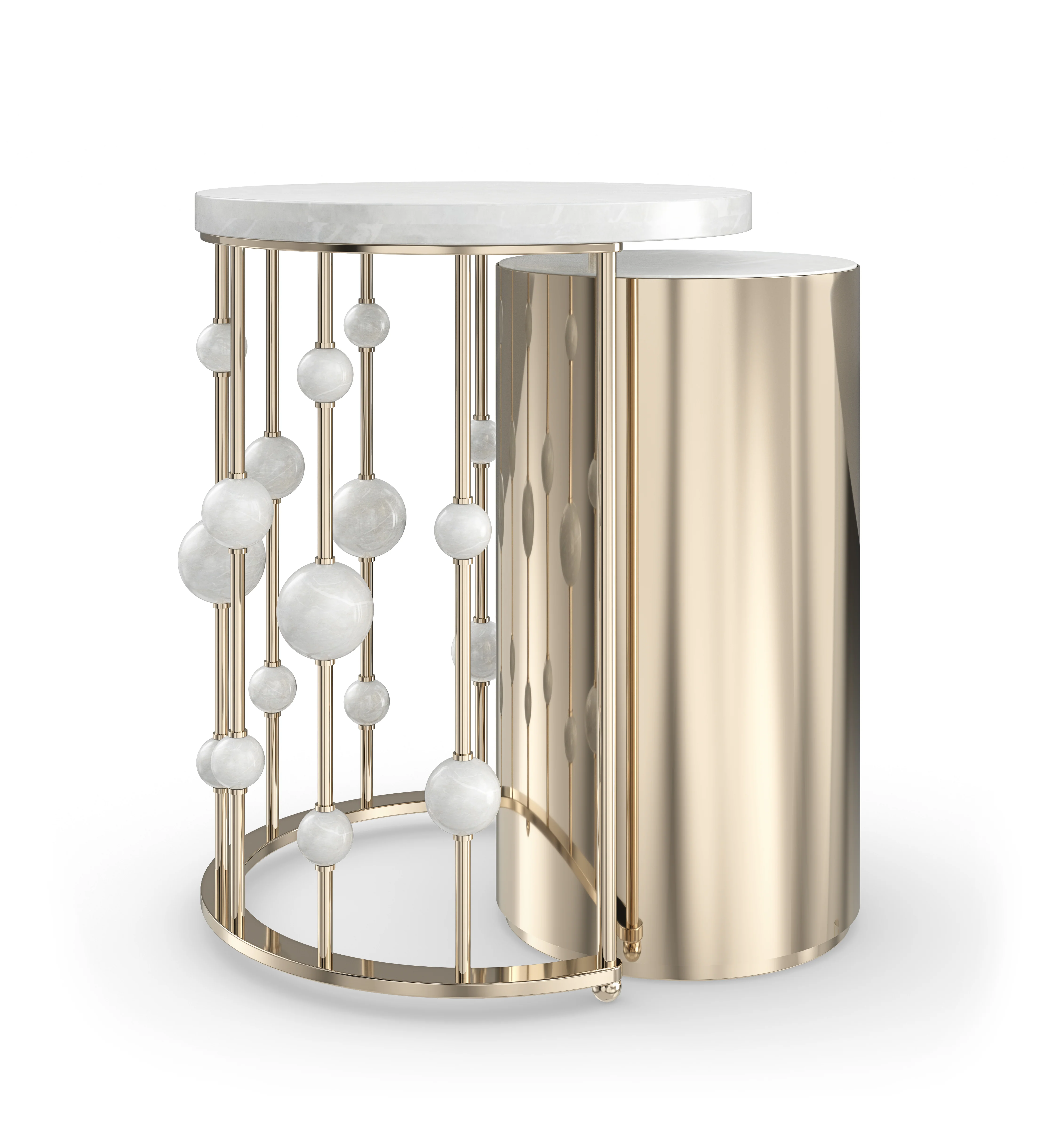 Caracole Signature Debut Orbit Nesting Accent Table INV - Image 3
