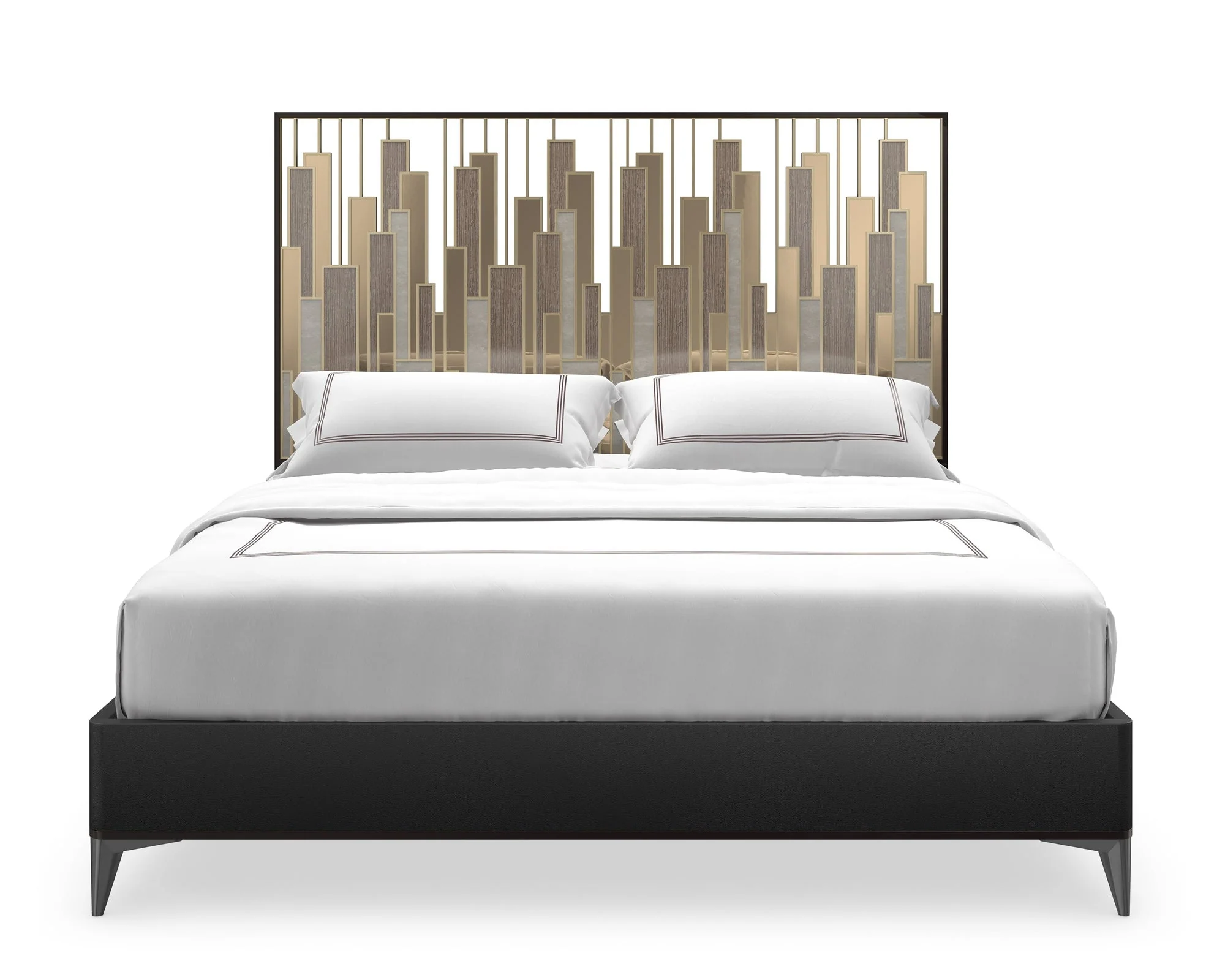 Caracole Signature Metropolitan Cityscape King Bed INV - Image 4