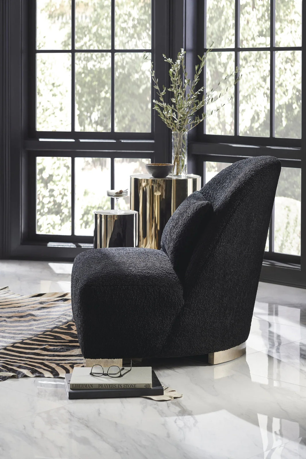 Caracole Signature Metropolitan Round About-Tall Accent Table - Image 5