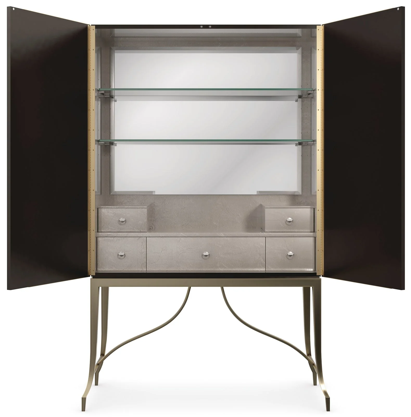 Caracole Signature Metropolitan Uptown Tall Cabinet Clearance - Image 6