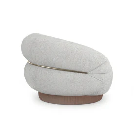 Caracole Smoosh Swivel Chair INV - Image 5