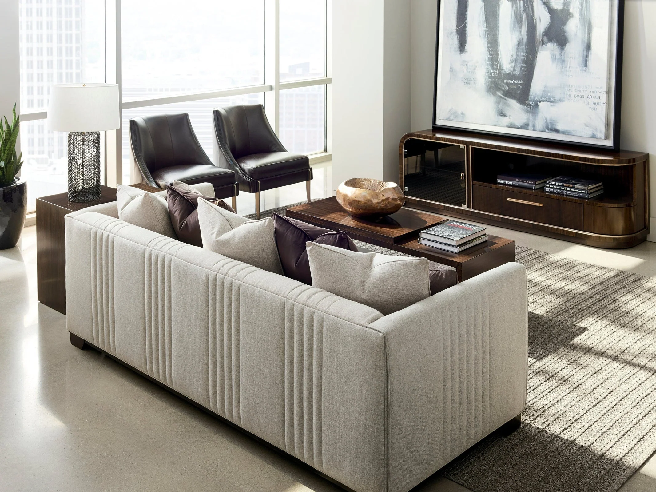 Caracole Streamline Moderne Sofa Clearance - Image 3