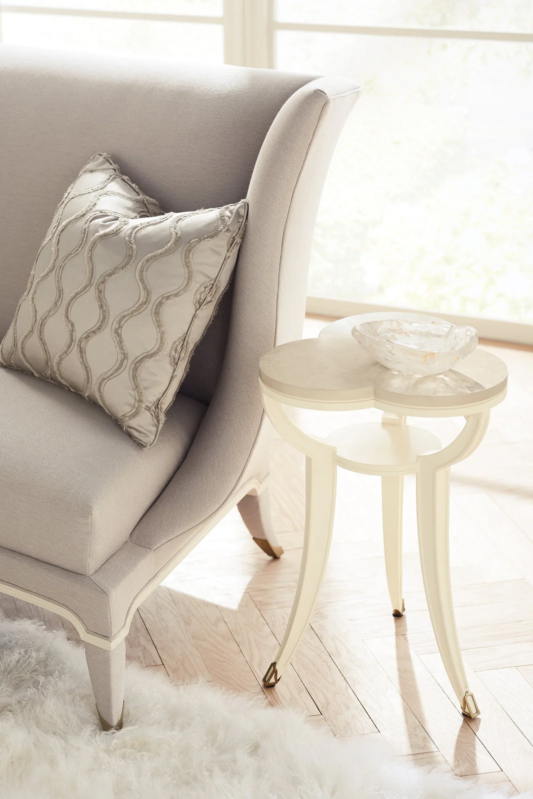 Caracole Tippy Toes End Table Open Box Item - Image 2