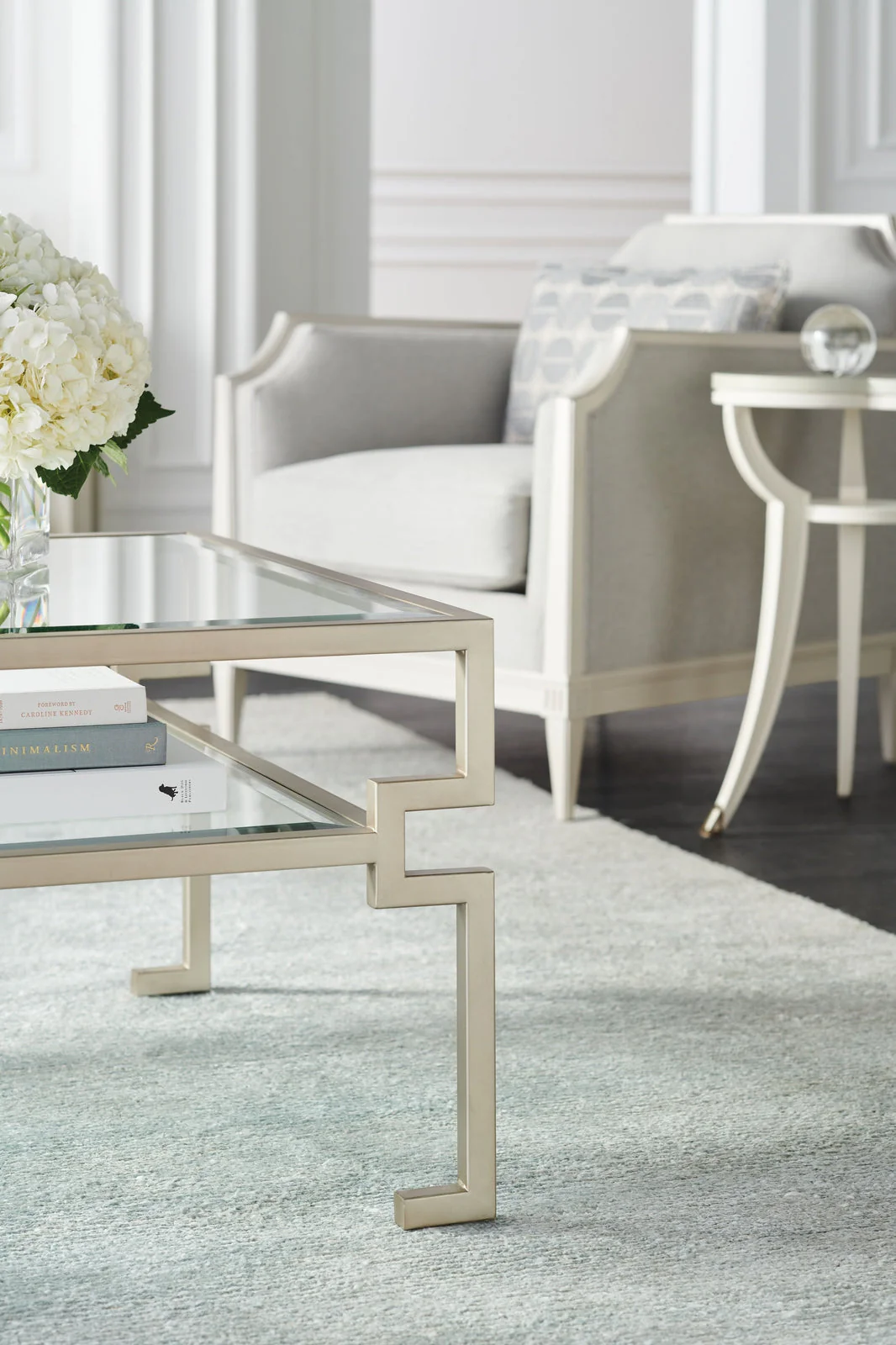 Caracole Tippy Toes End Table Open Box Item - Image 6