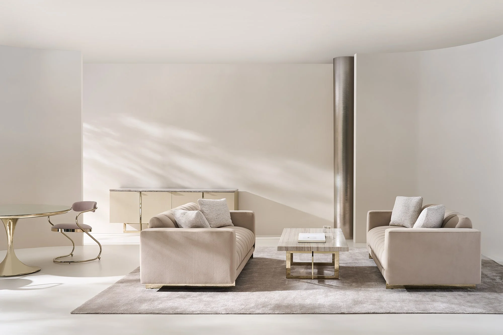 Caracole Upholstery 105 Well Balanced Sofa INV - Image 7
