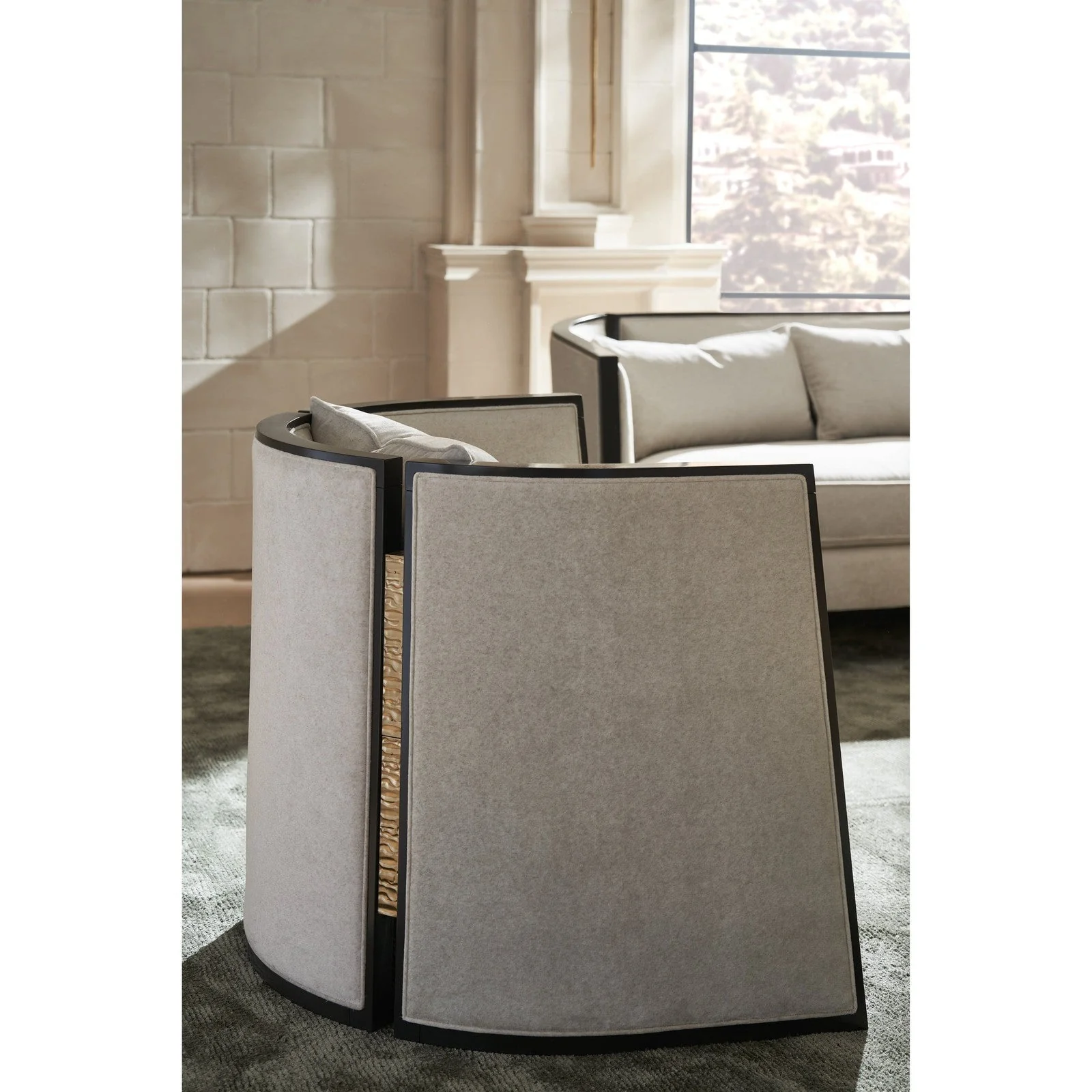 Caracole Upholstery Cut Away Sofa INV - Image 4