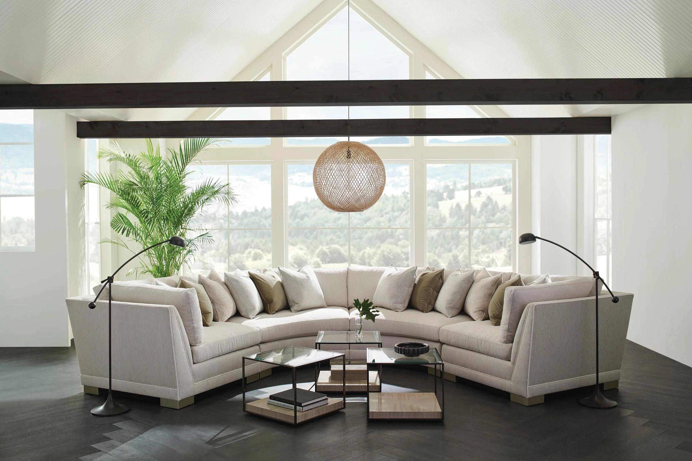 Caracole Upholstery Deep Retreat U-Shaped Sectional - Image 2
