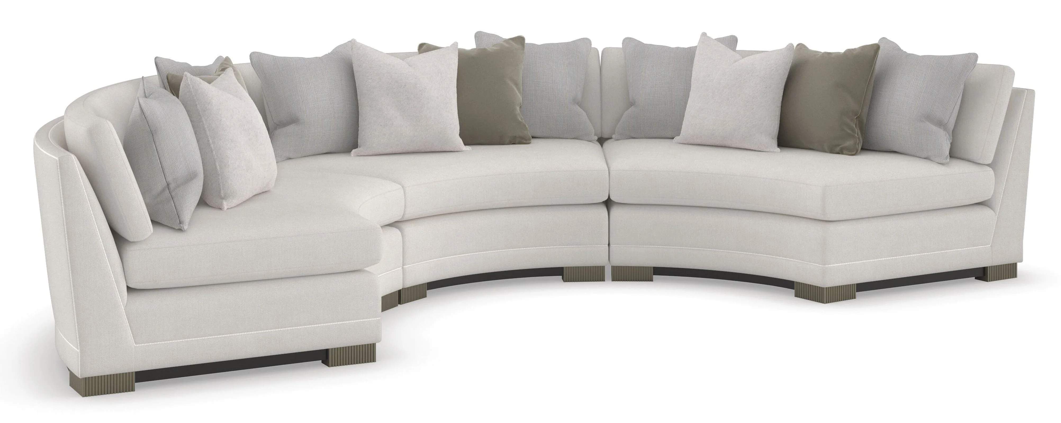 Caracole Upholstery Deep Retreat U-Shaped Sectional - Image 6