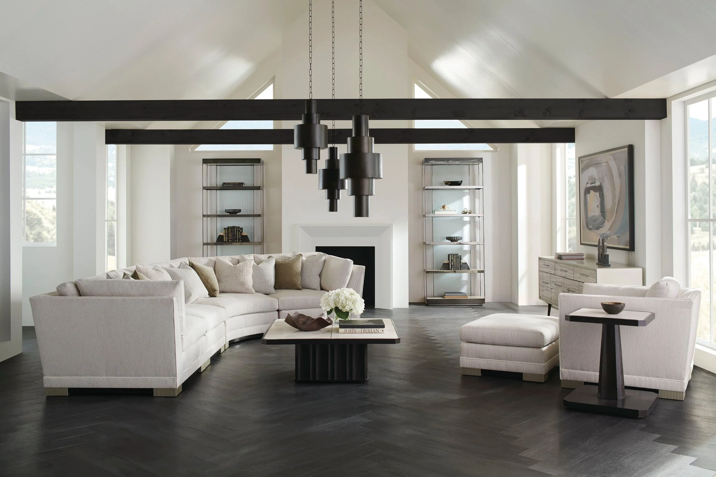 Caracole Upholstery Deep Retreat L-Shaped Sectional - Image 2