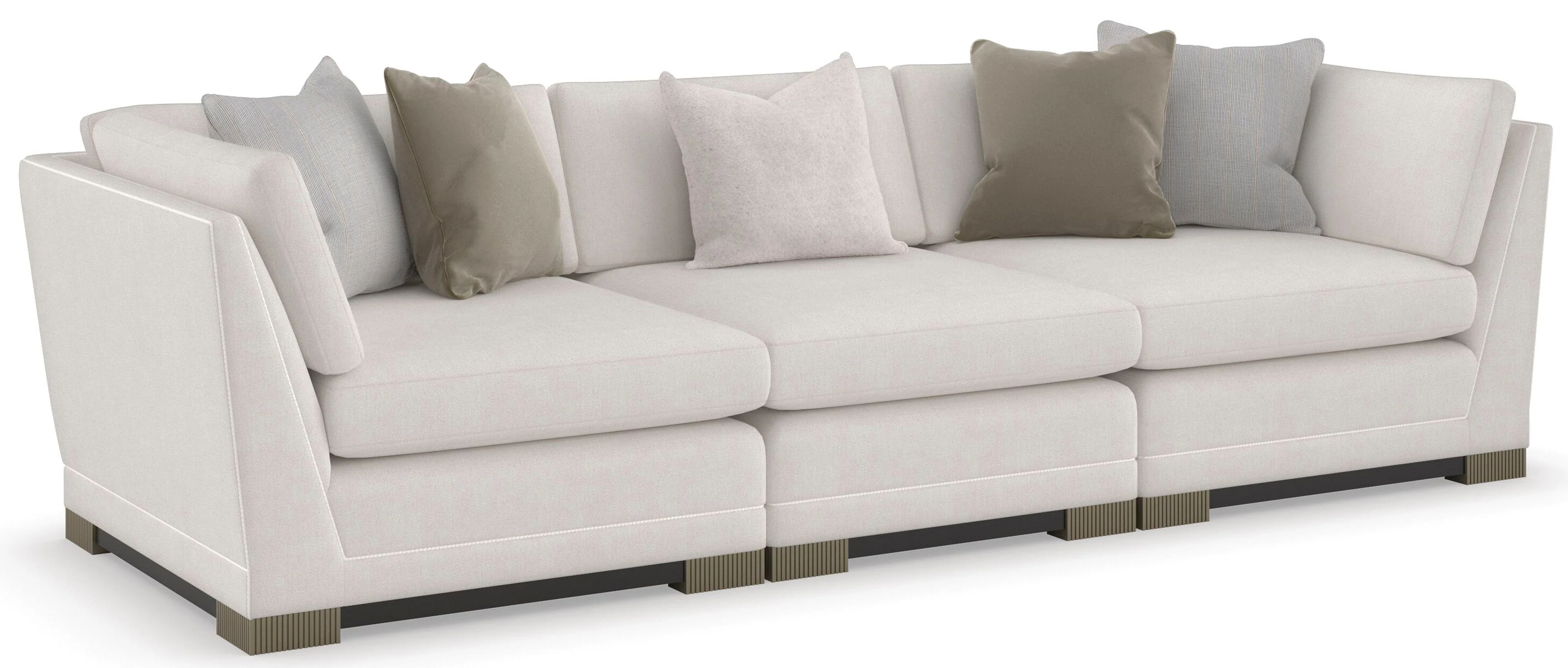 Caracole Upholstery Deep Retreat L-Shaped Sectional - Image 23