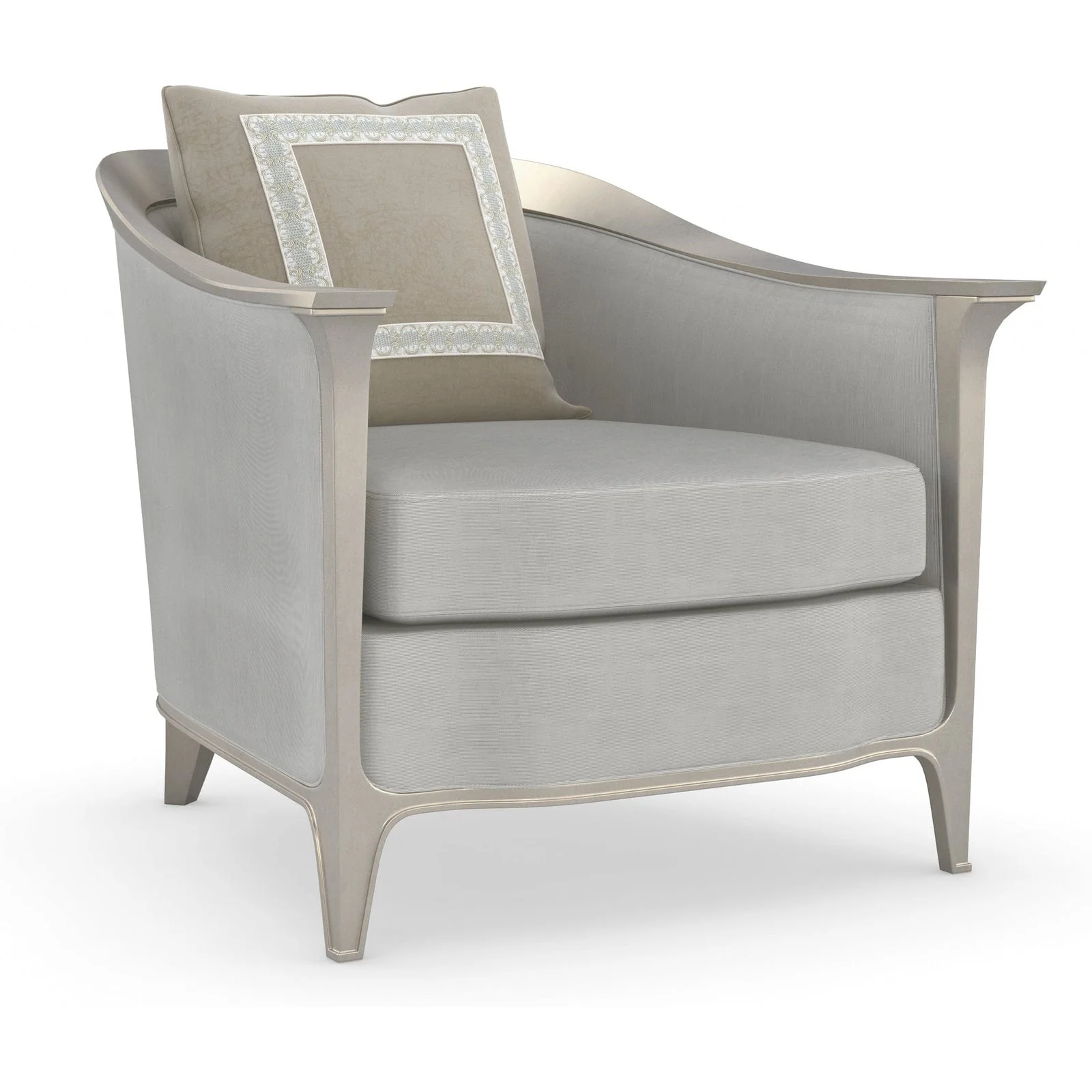 Caracole Upholstery Eaves Drop Accent Chair INV