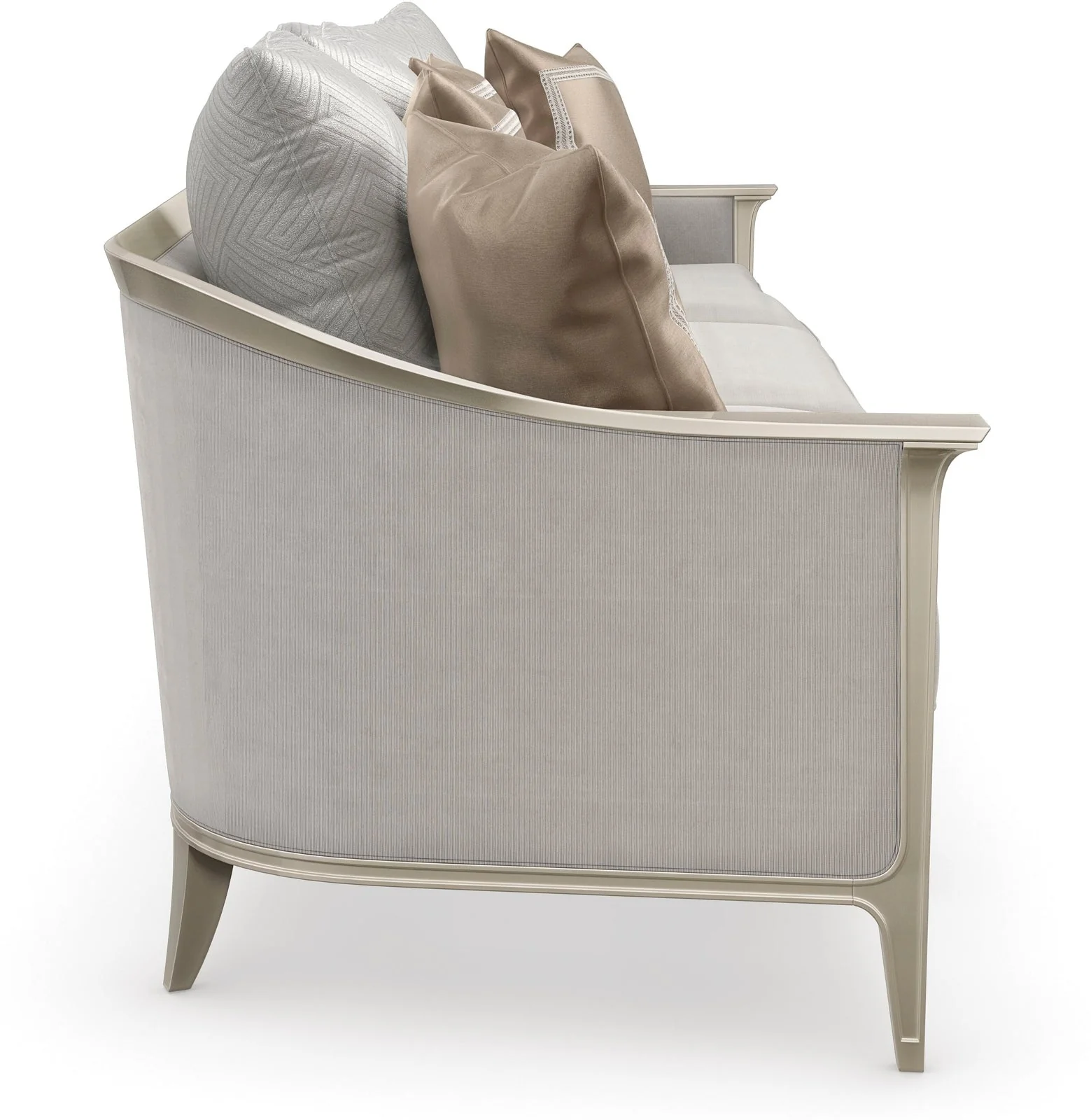 Caracole Upholstery Eaves Drop Sofa 110 - Image 9