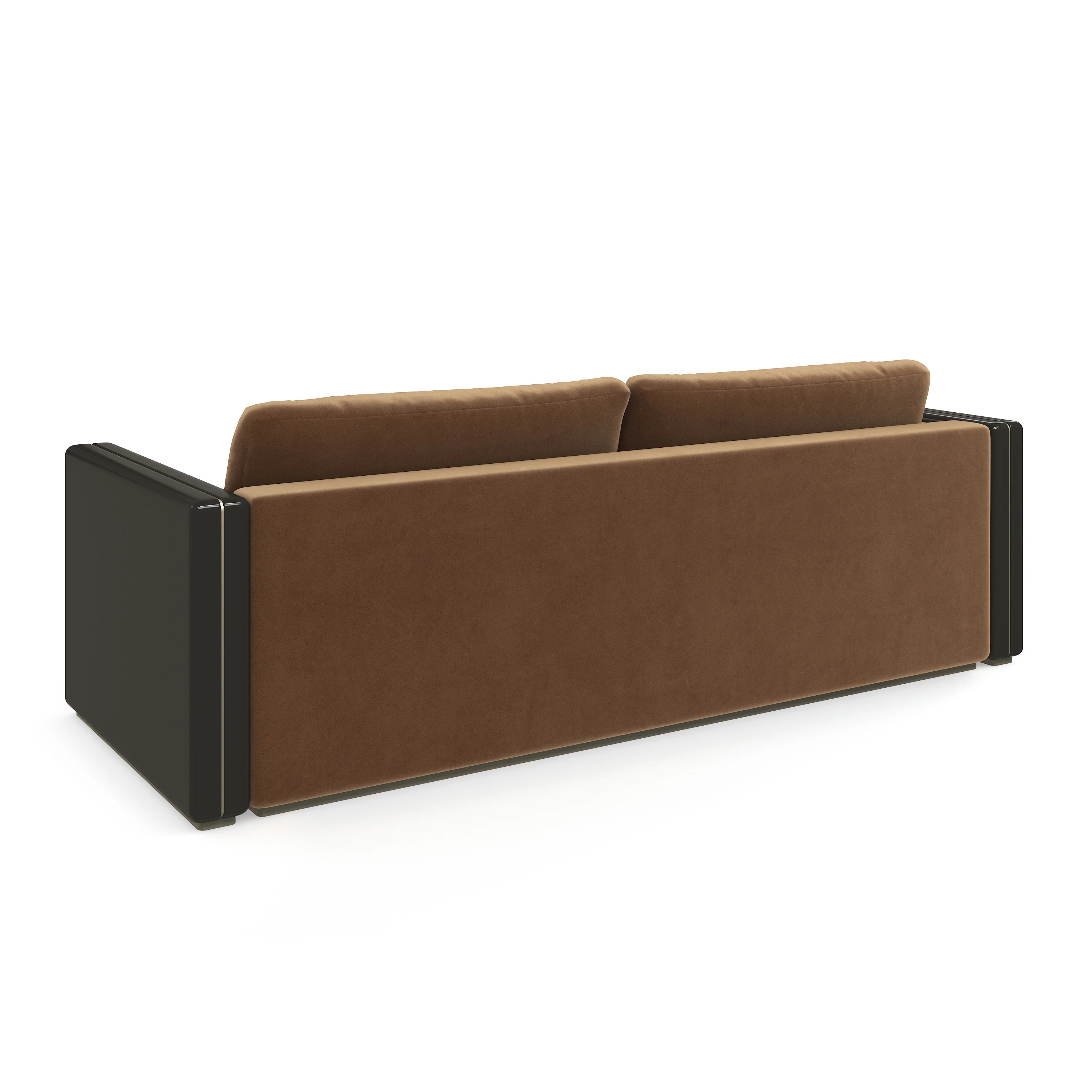 Caracole Upholstery Gelee Sofa - Chocolate - Image 4