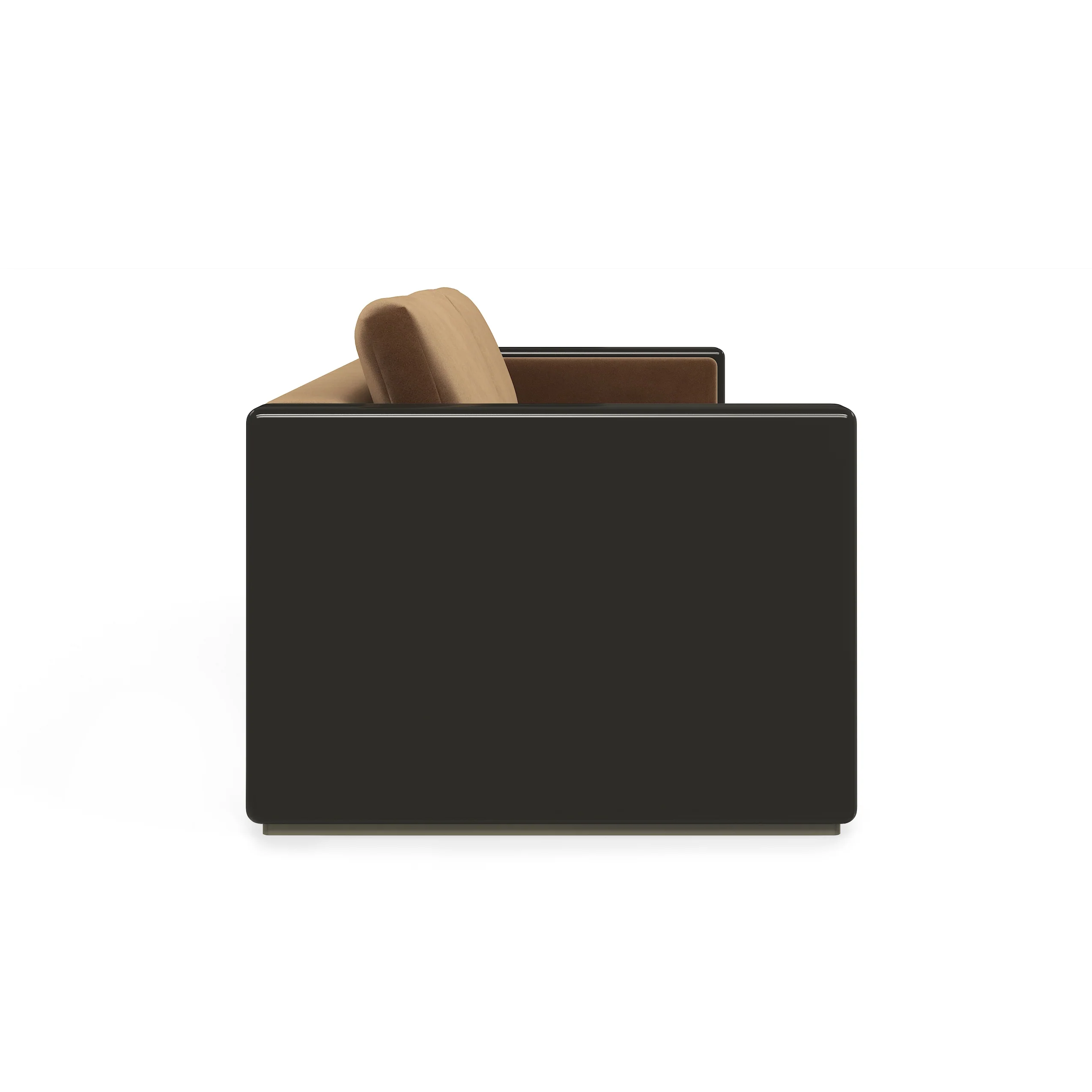 Caracole Upholstery Gelee Sofa - Chocolate - Image 5