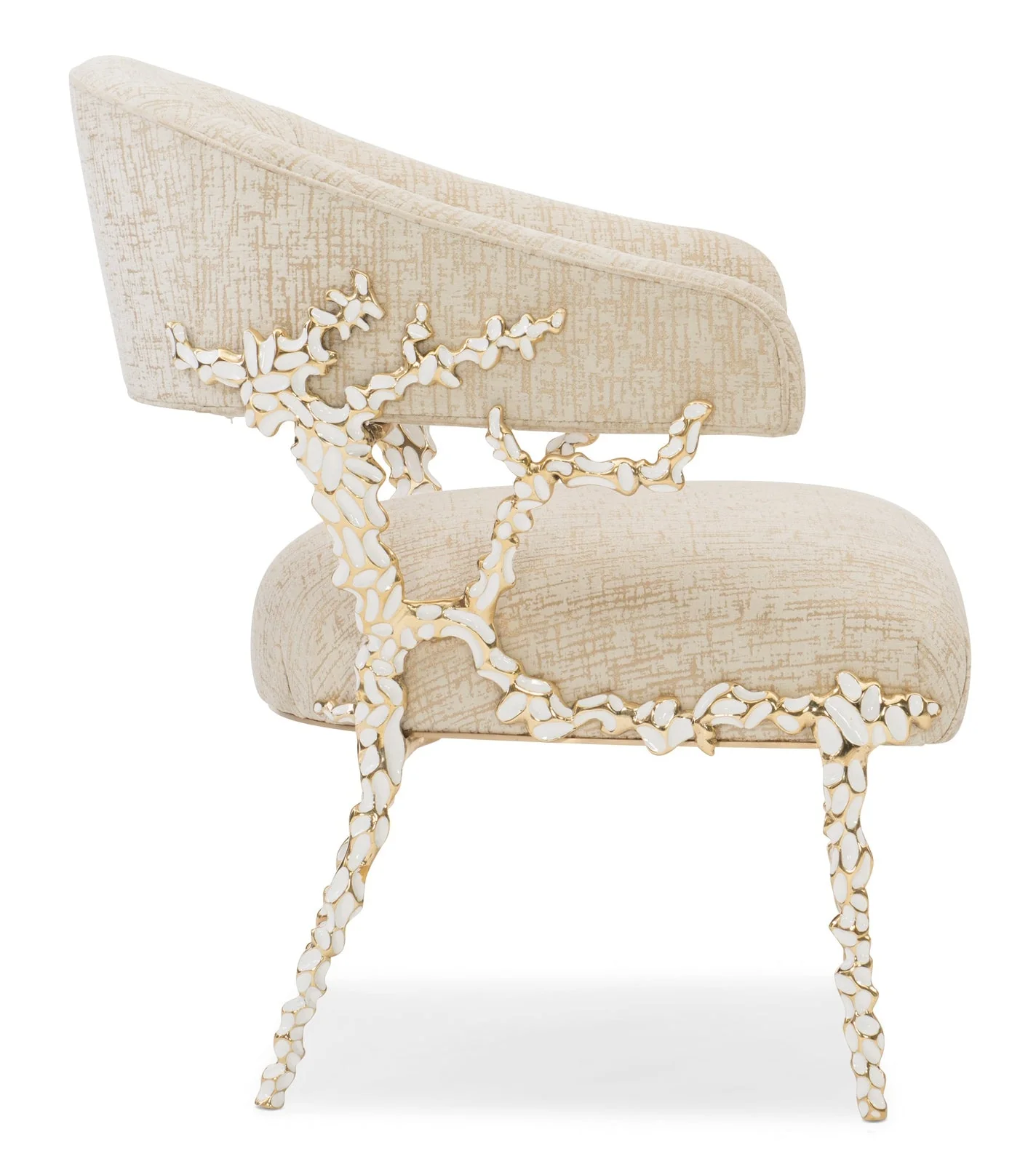 Caracole Upholstery Glimmer Of Hope Chair - Image 5