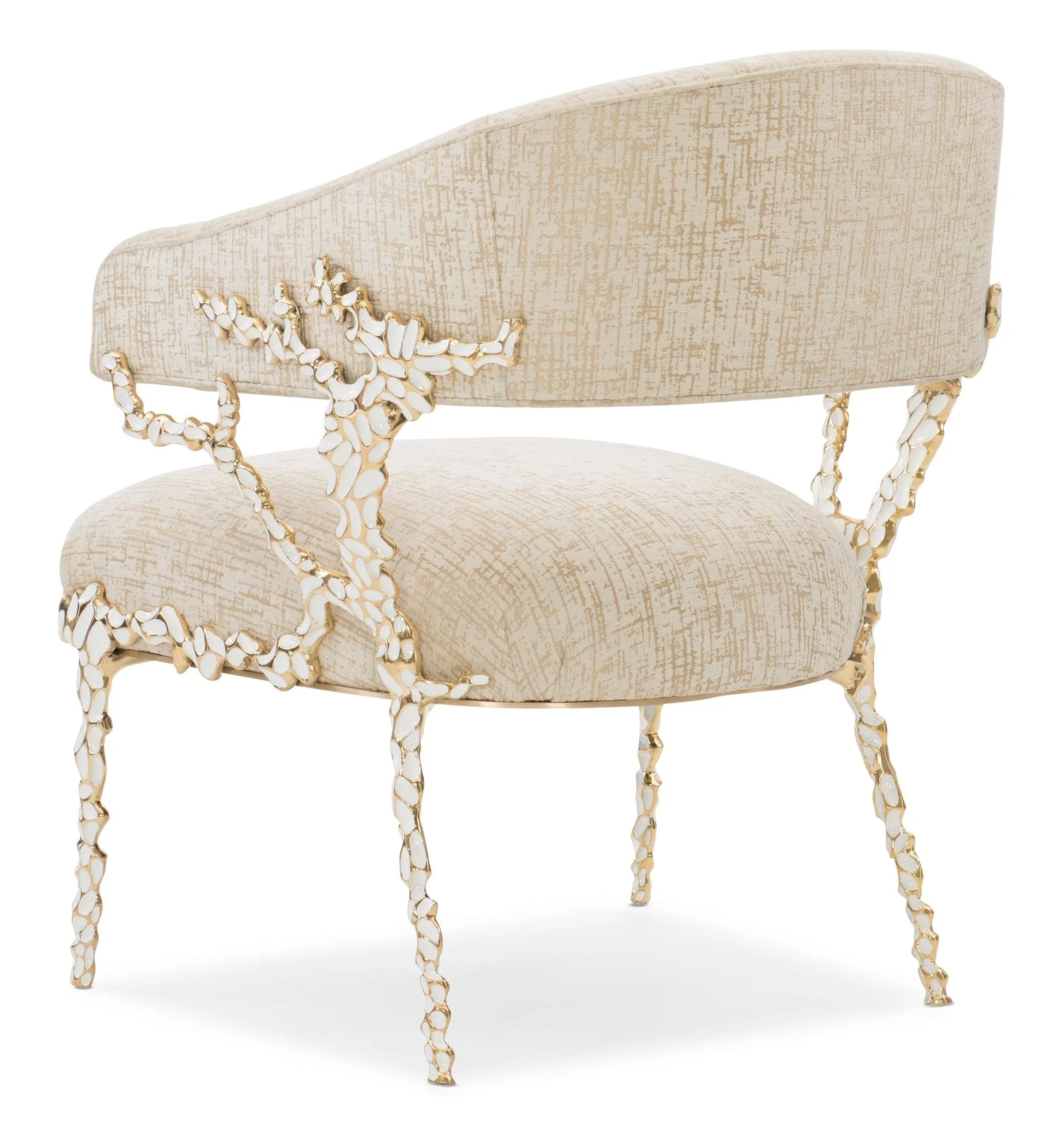 Caracole Upholstery Glimmer Of Hope Chair - Image 6