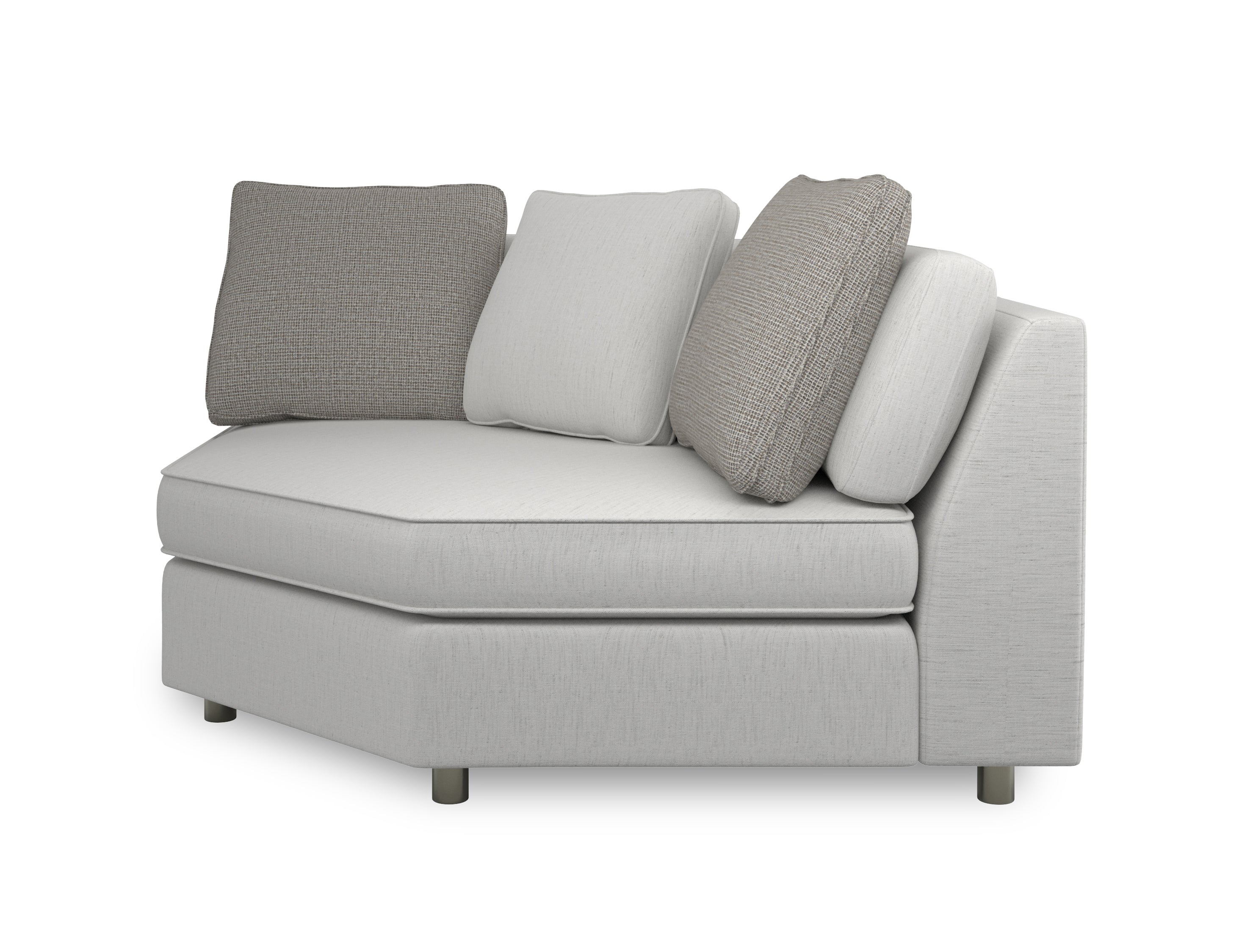 Caracole Upholstery I'M Shelf-Ish Corner Sofa - Image 5
