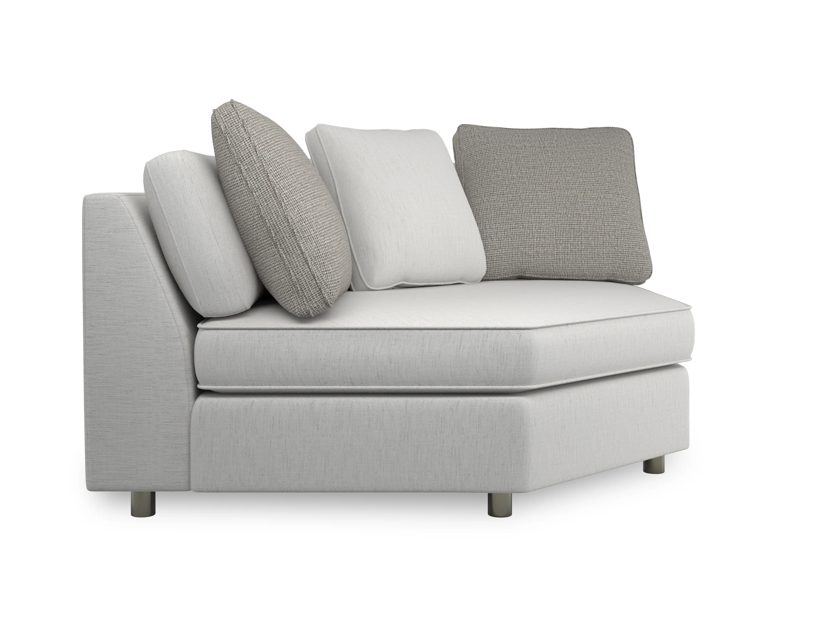 Caracole Upholstery I'M Shelf-Ish Corner Sofa - Image 6