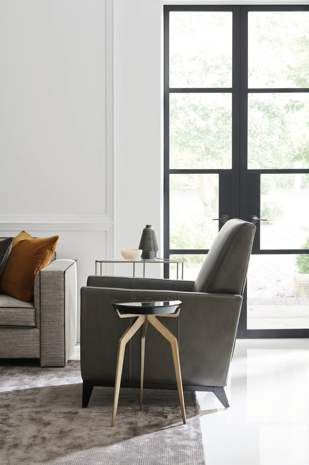 Caracole Upholstery Lean on Me Accent Chair INV - Image 4