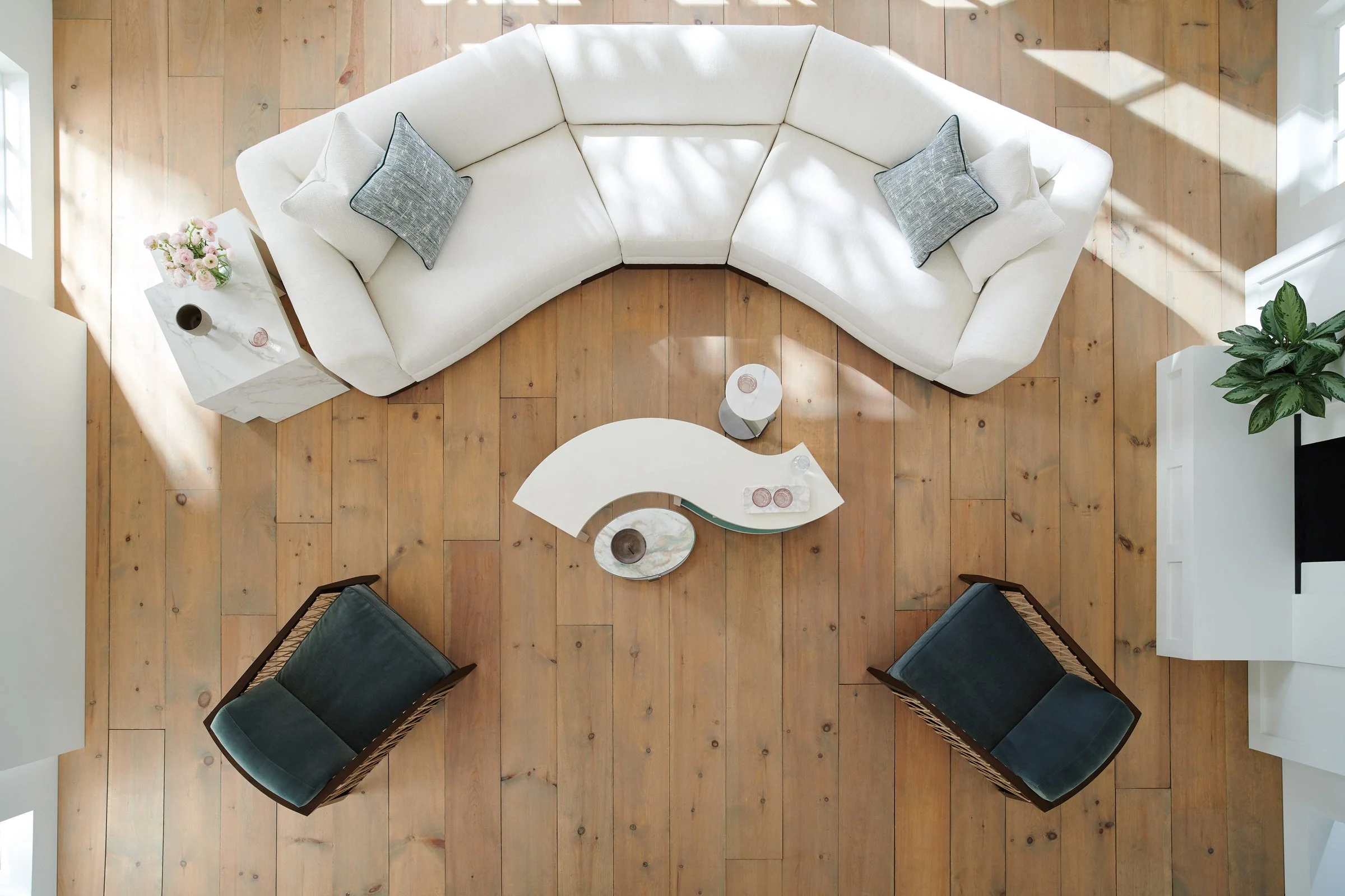 Caracole Upholstery Lounge Around Sectional - Image 4